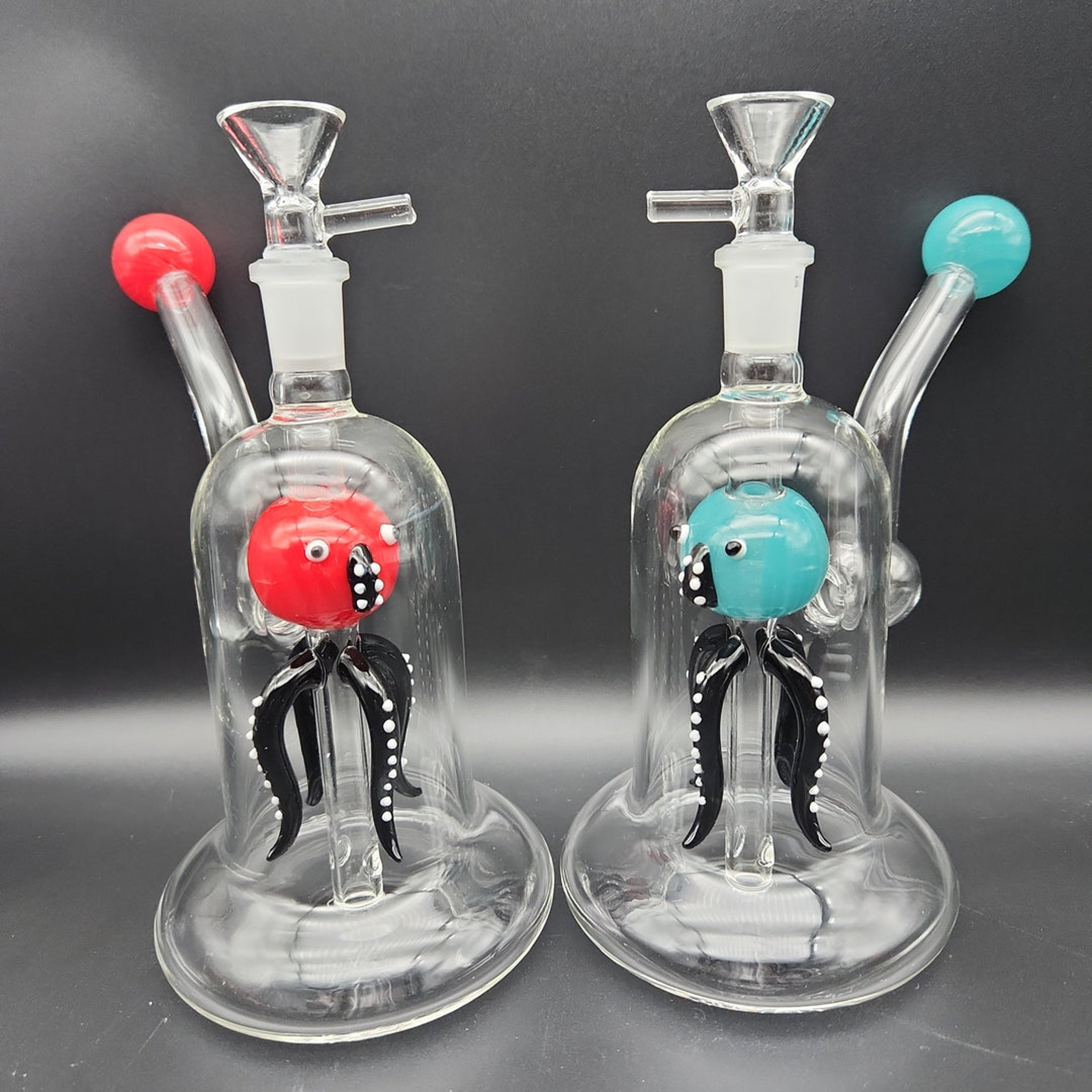Preview pic of 7.5" UPRIGHT FRIENDLY SQUID BUBBLER