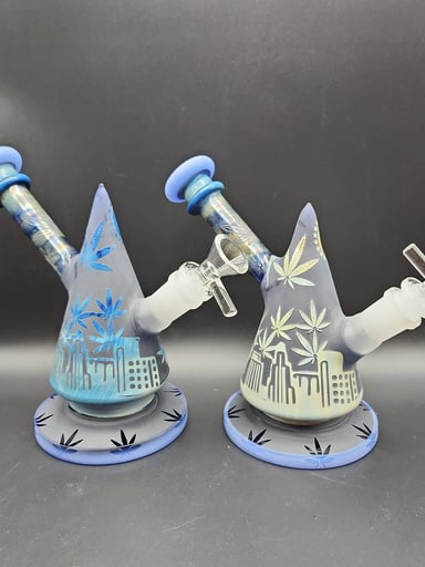 Preview pic of 7" ETCHED CONE BUBBLER
