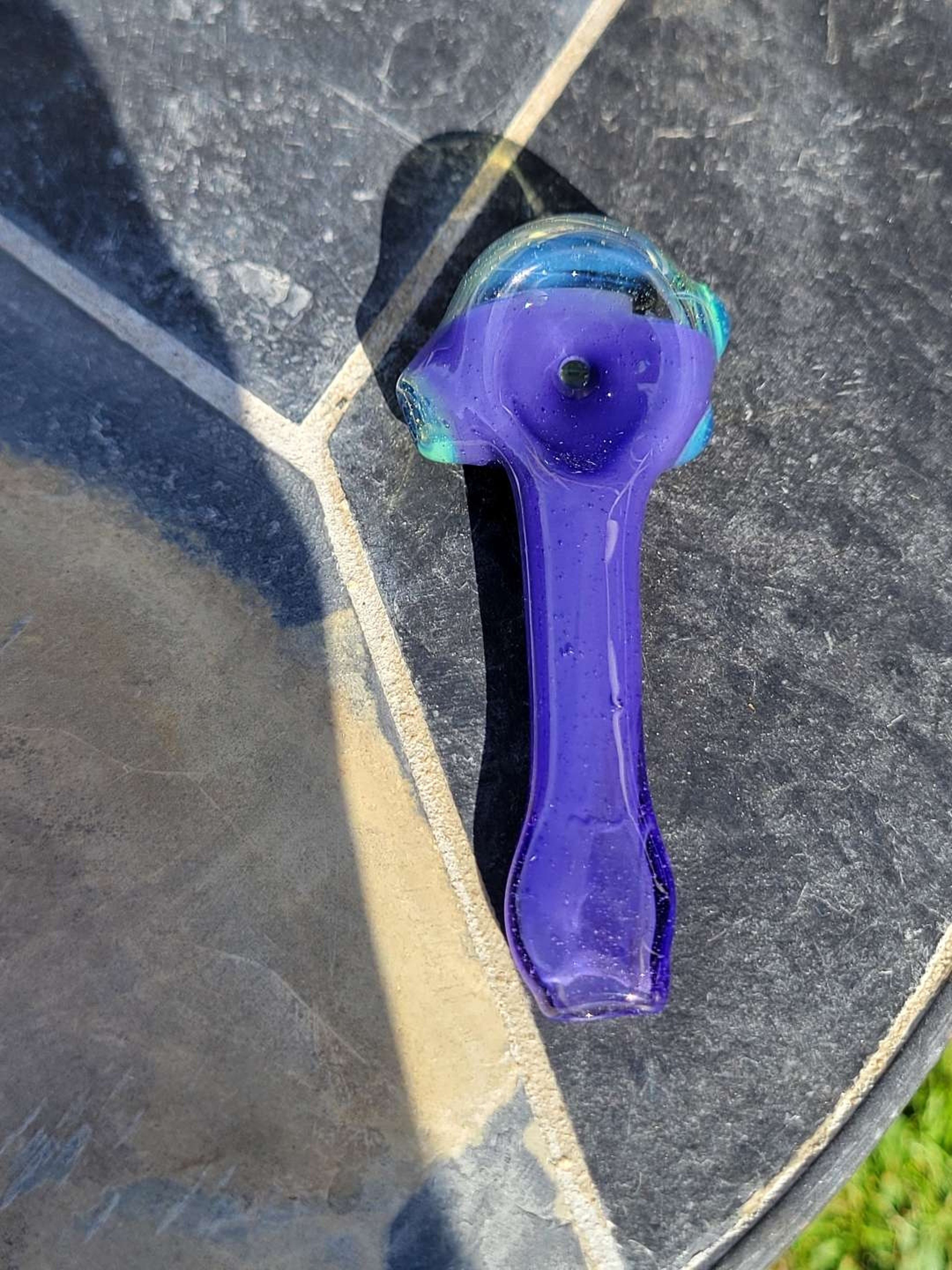 Purple urple with sea slyme accents image 0