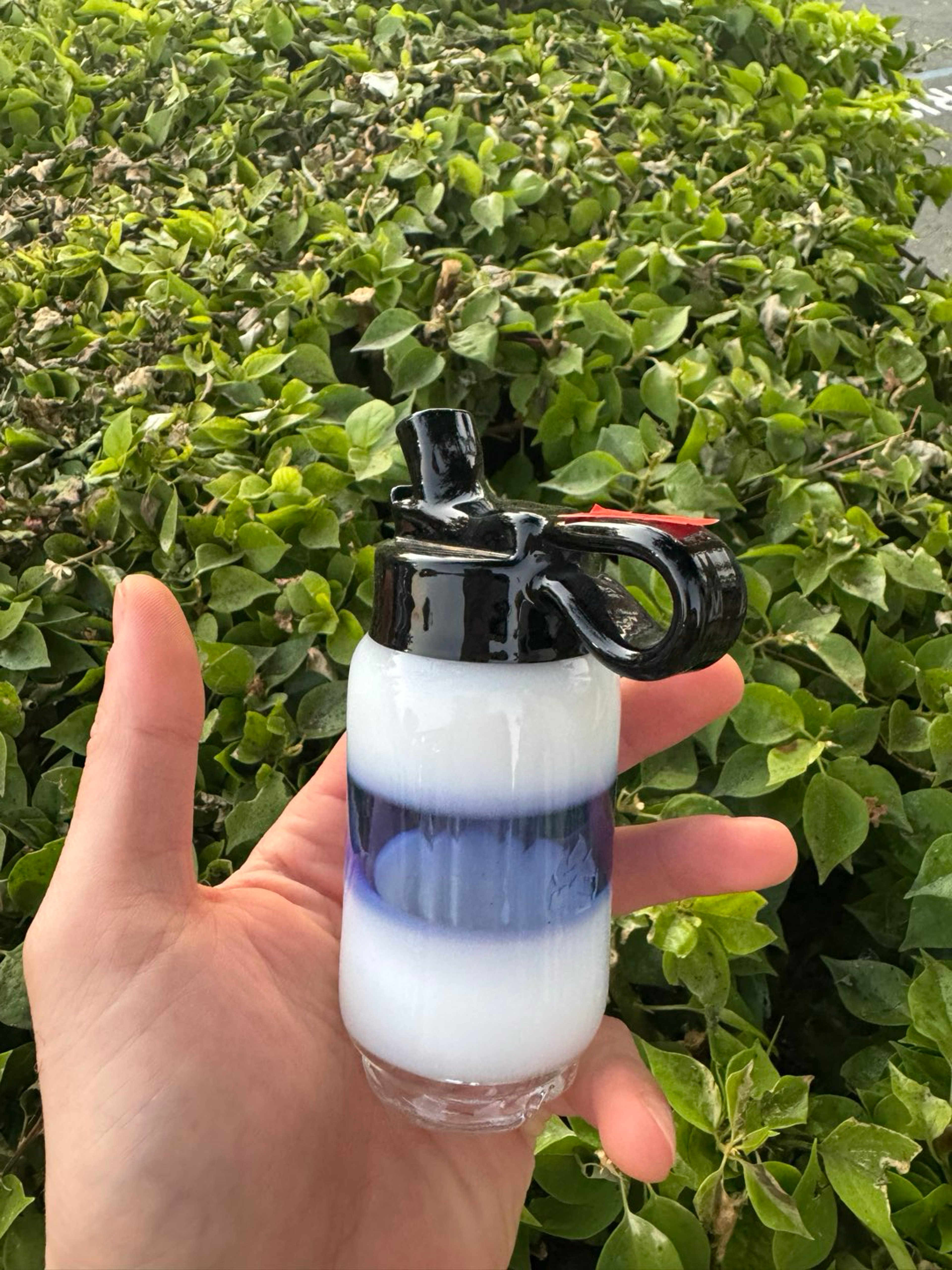 Peak botte attachment by empire glass work white image 0