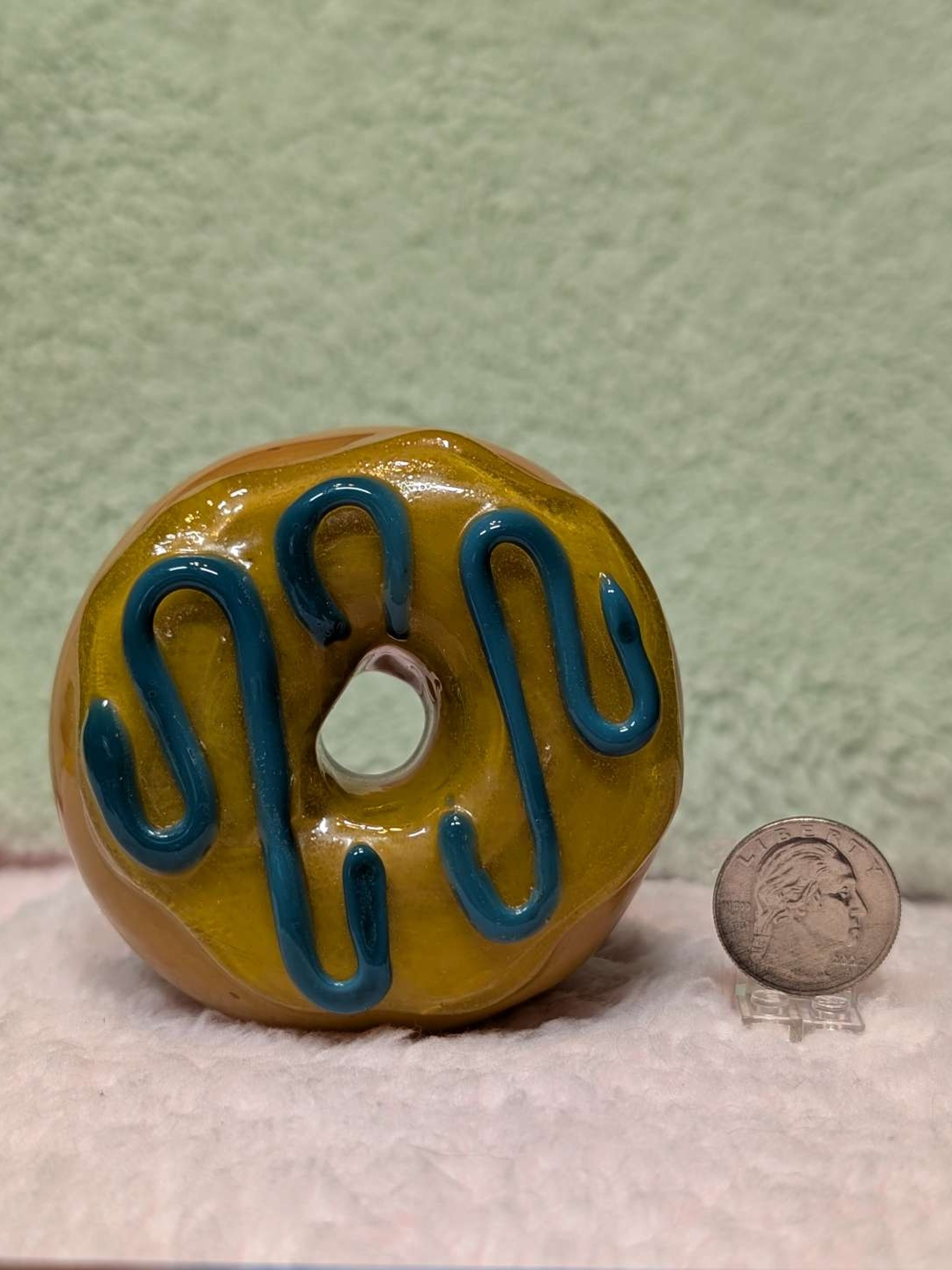KGB Glass 2015 lemondrop agua azul pipe image 0