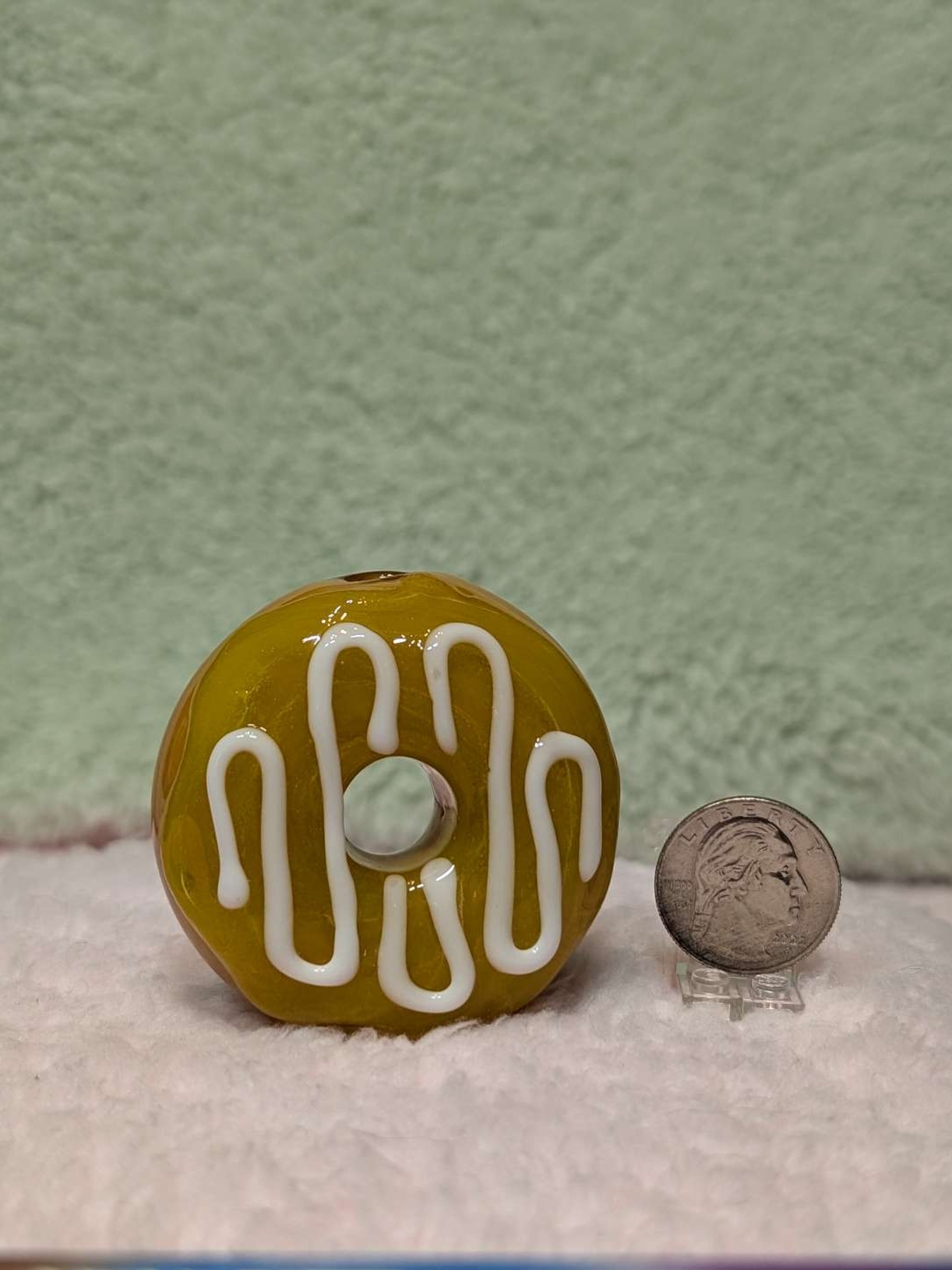 KGB Glass 2015 lemon drop chillum / pendy image 0
