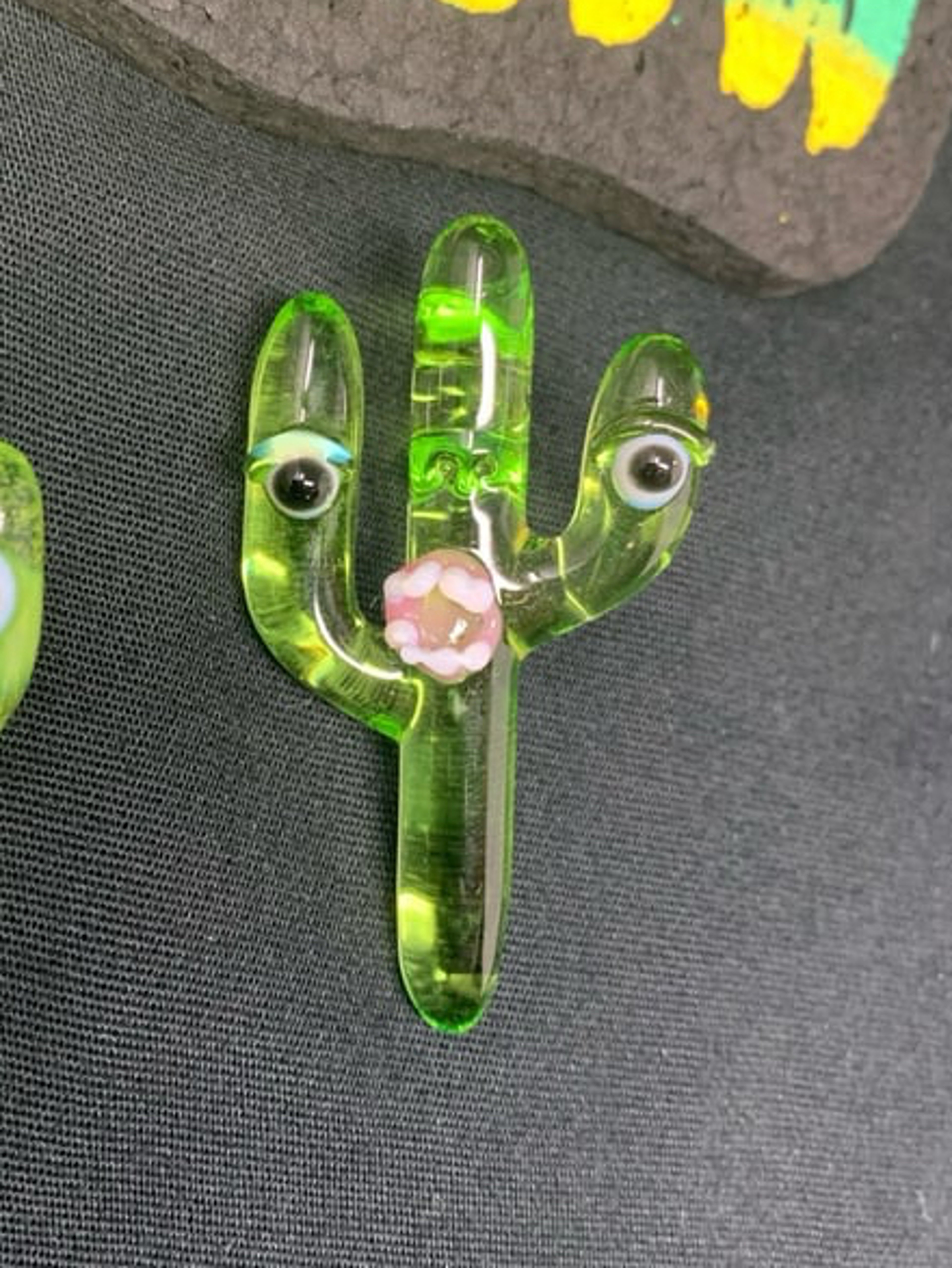 Preview pic of Brian Jacobson Cactus face pendants