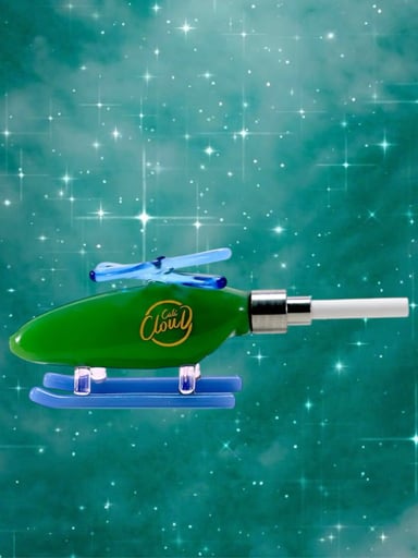 Preview pic of Cali CloudX Helicopter Nectar Collector, Green