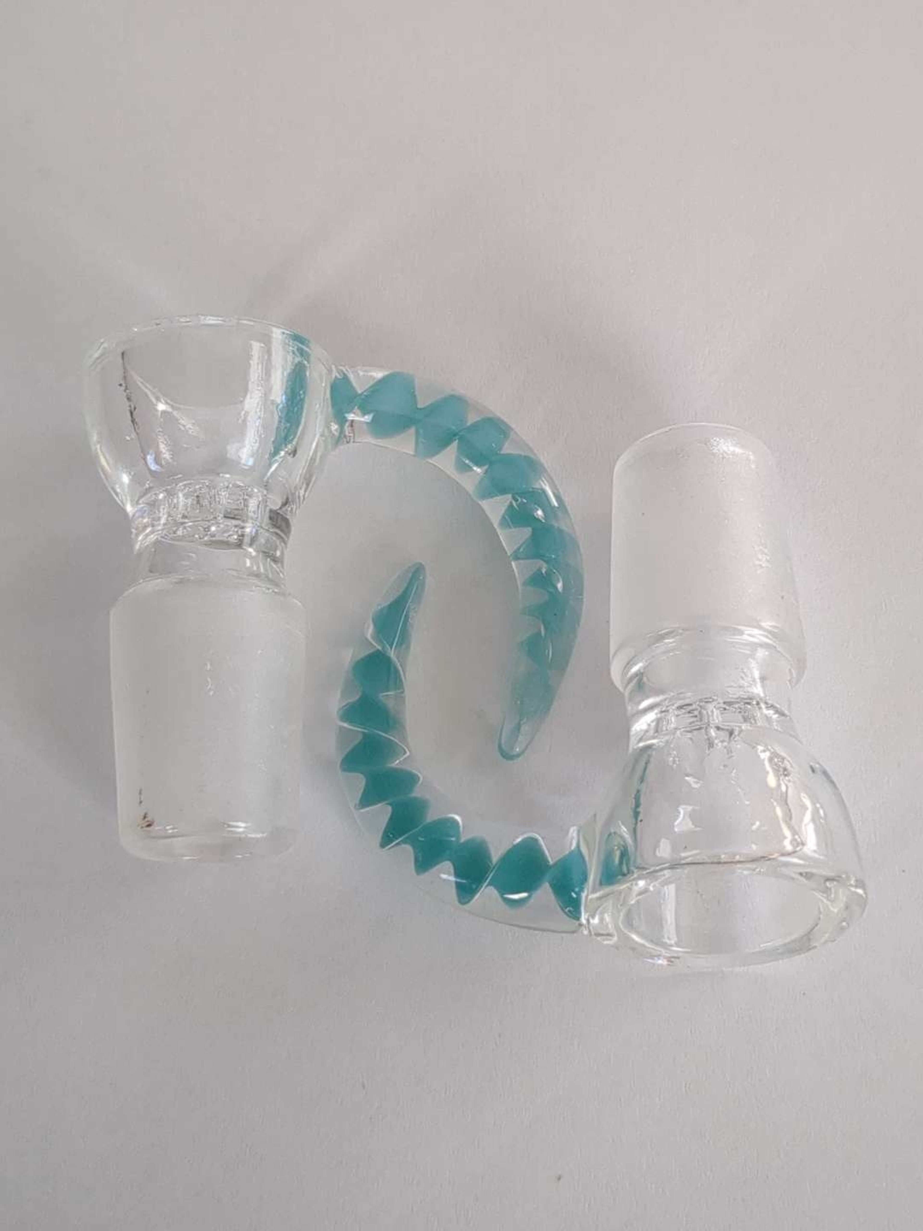 Two Pack 18mm Blue Horn Slides image 0