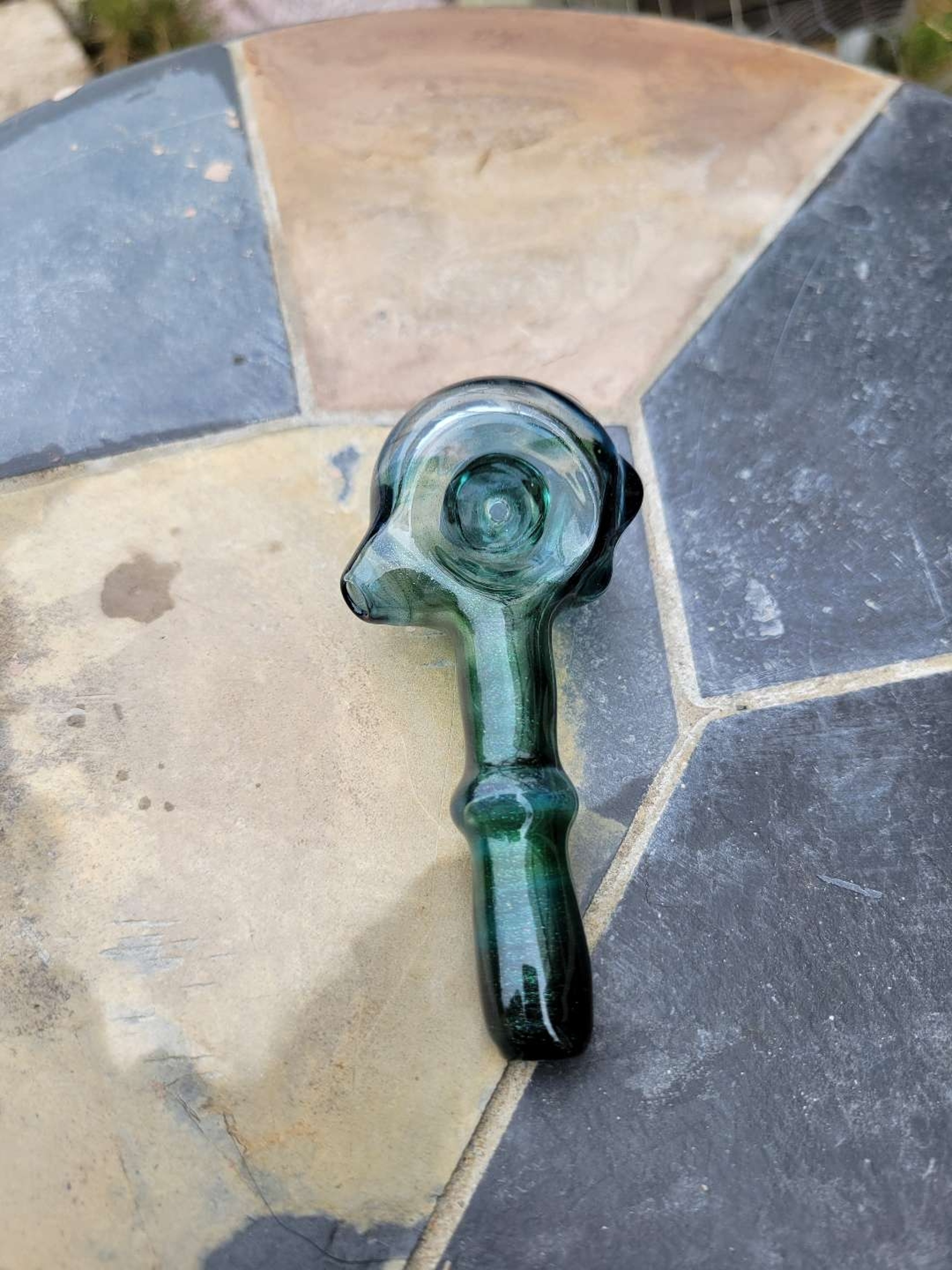 Heavy xeon spoon with blue stardust cap image 0