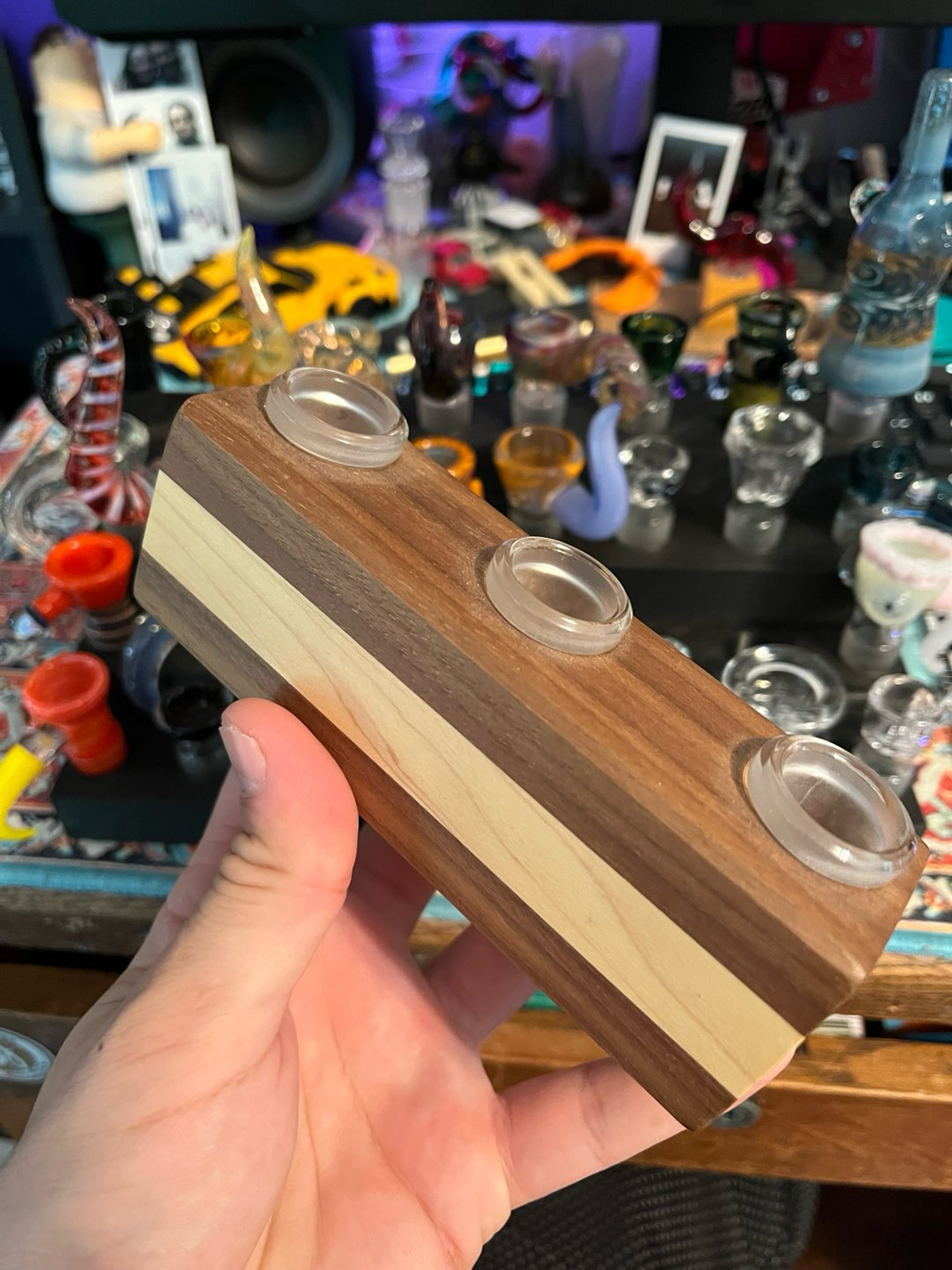 3 hole 18mm slide stand image 0