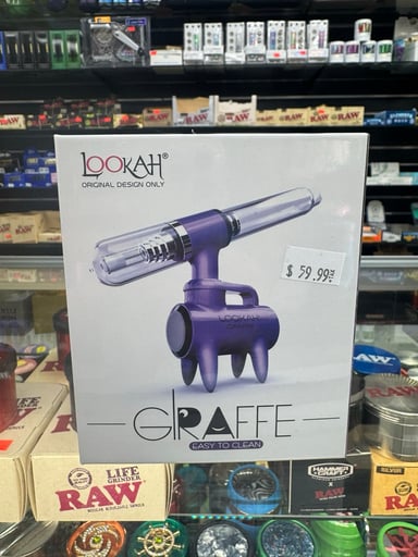 Preview pic of Lookah giraffe nectar collector purple