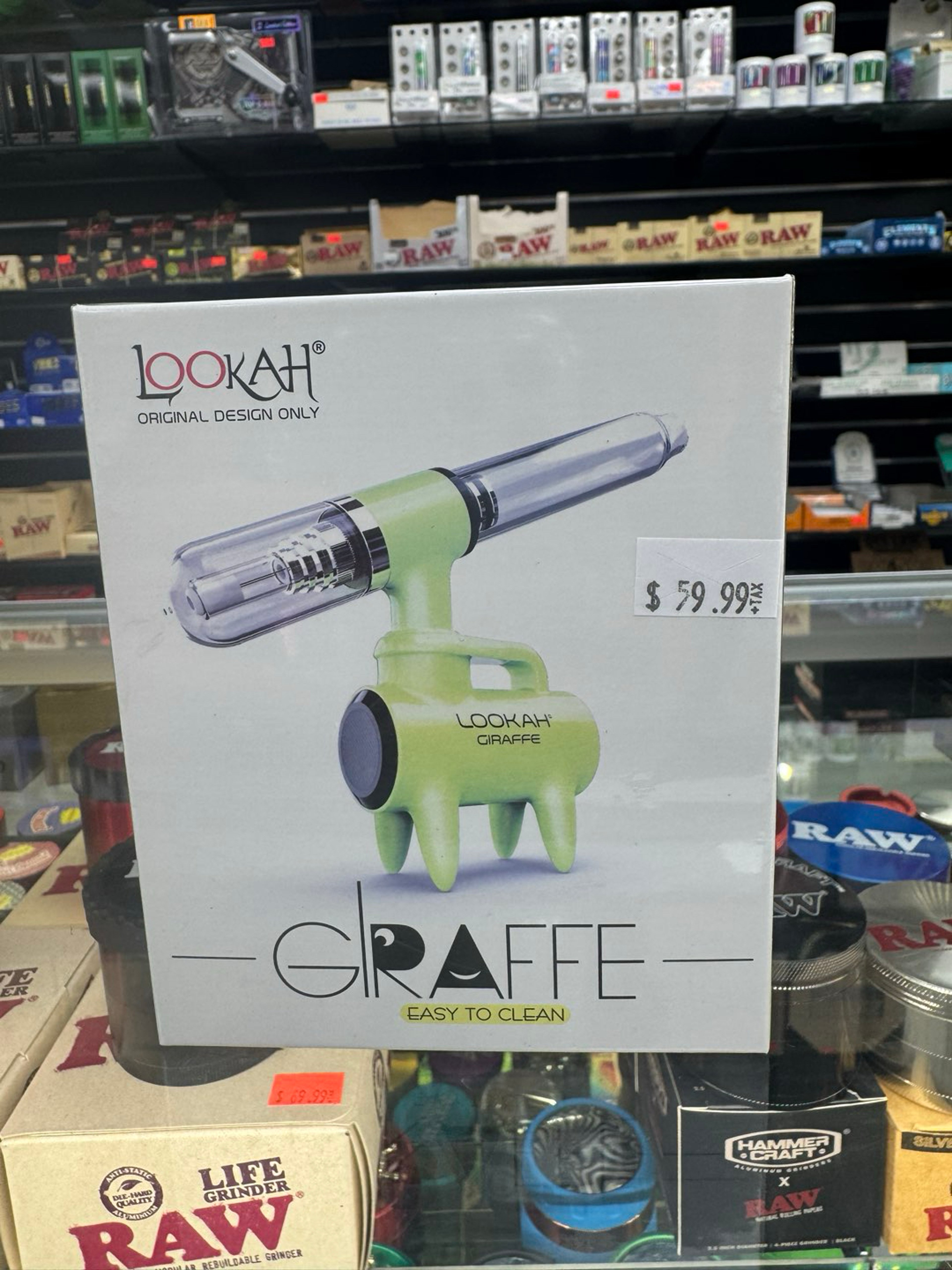 Lookah giraffe nectar collector yellow image 0
