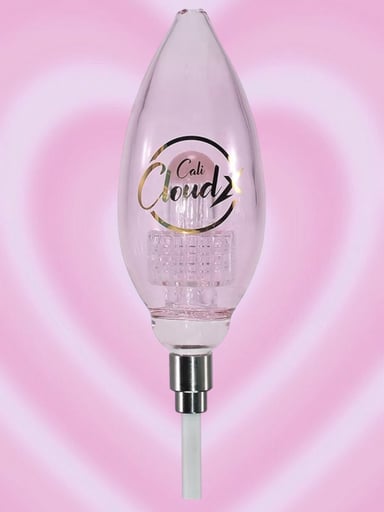 Preview pic of Cali CloudX Matrix Percolator Large Oval Nectar Collector Kit, Pink