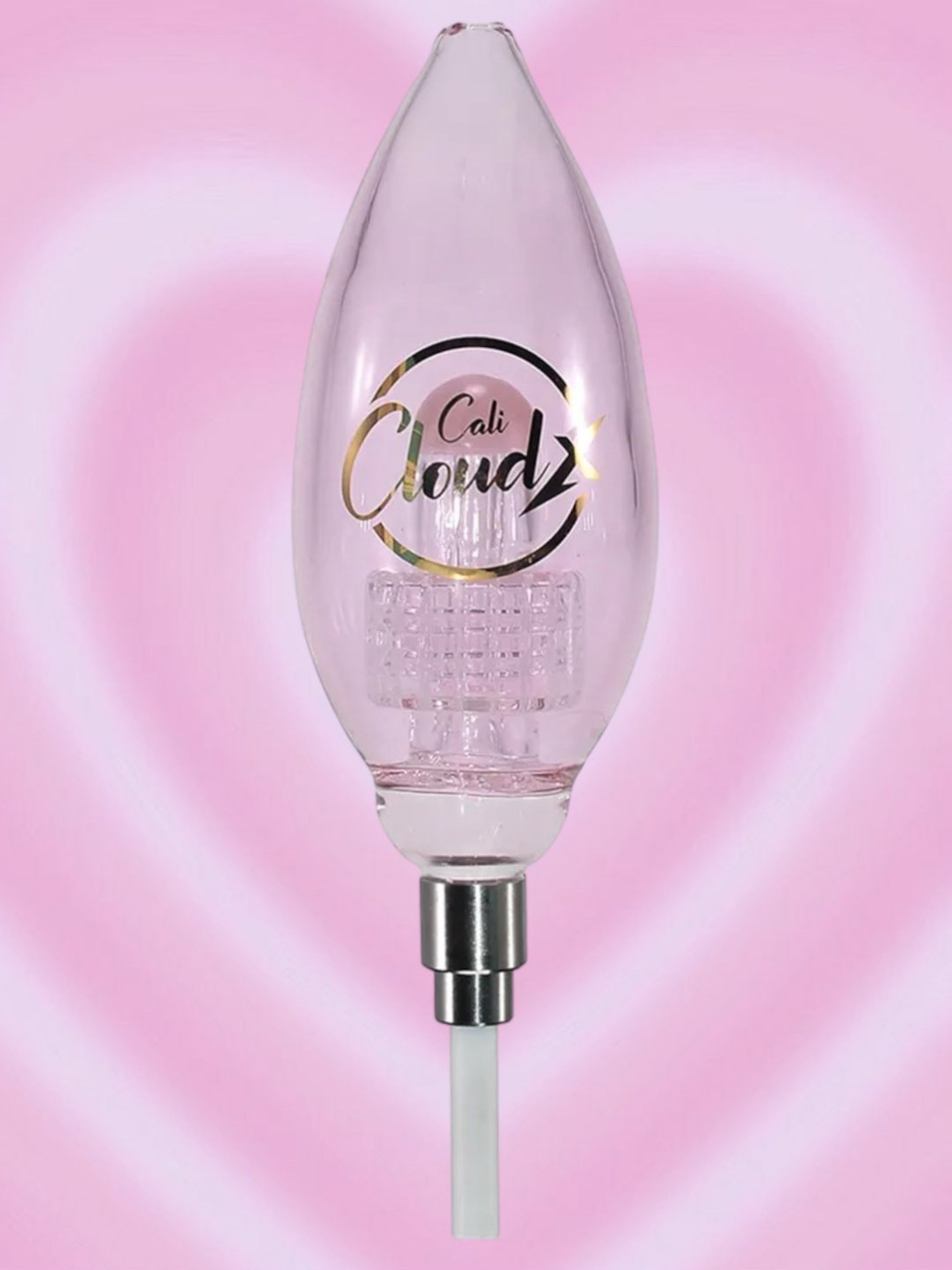 Cali CloudX Matrix Percolator Large Oval Nectar Collector Kit, Pink image 0