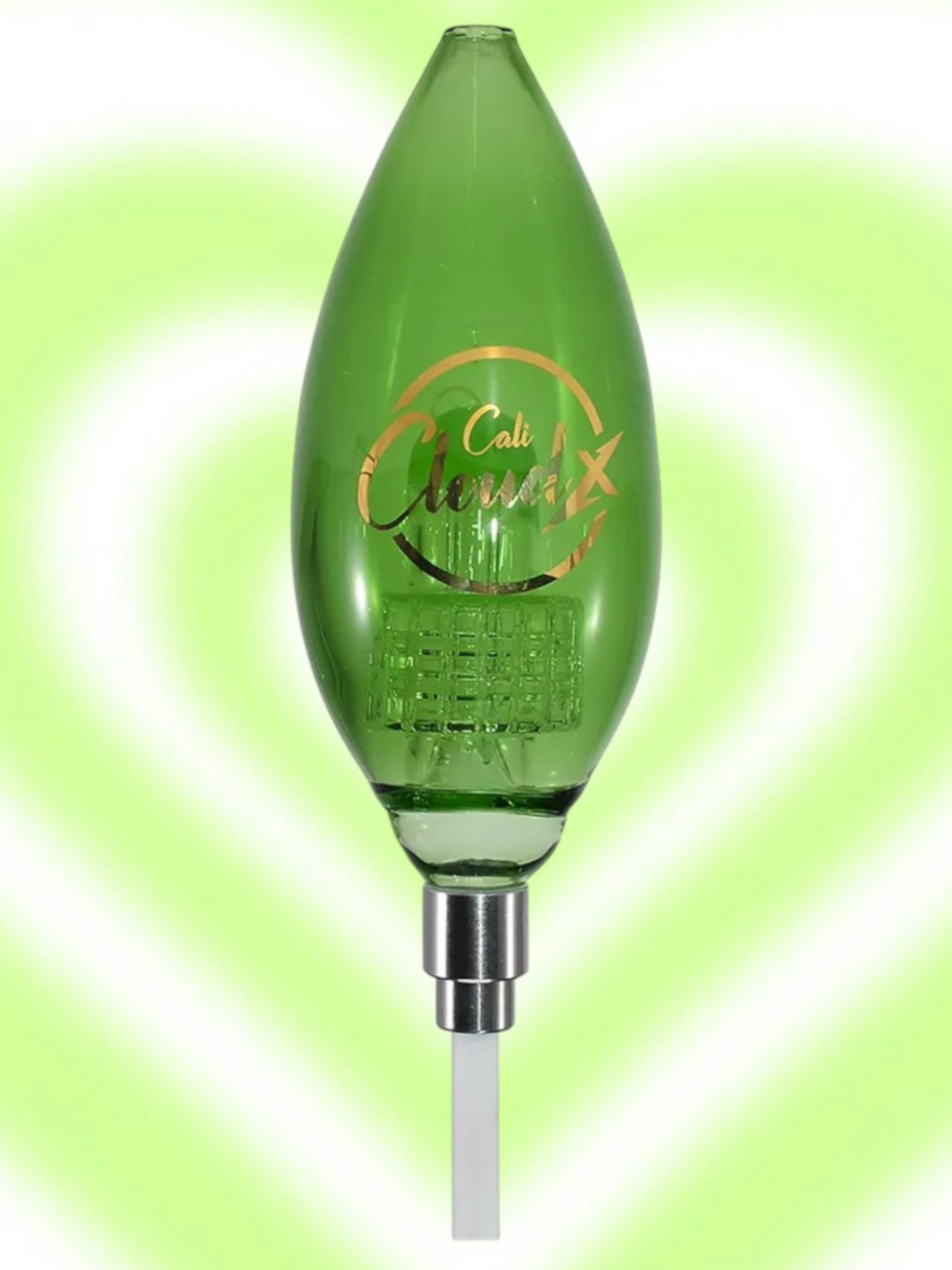 Cali CloudX Matrix Percolator Large Oval Nectar Collector Kit, Green image 0