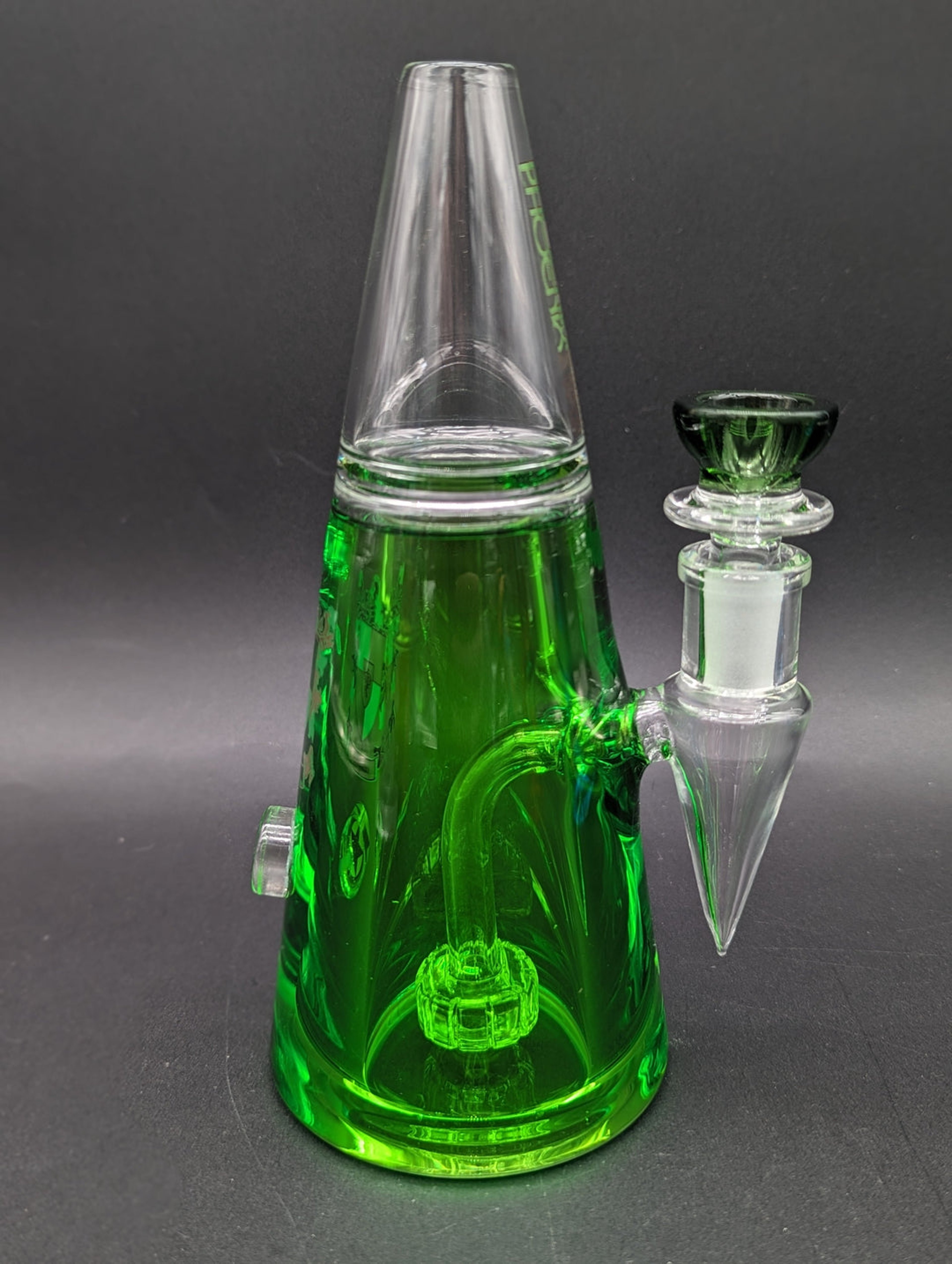 Preview pic of PHOENIX GLYCERIN CONE BONG W/ SHOWERHEAD