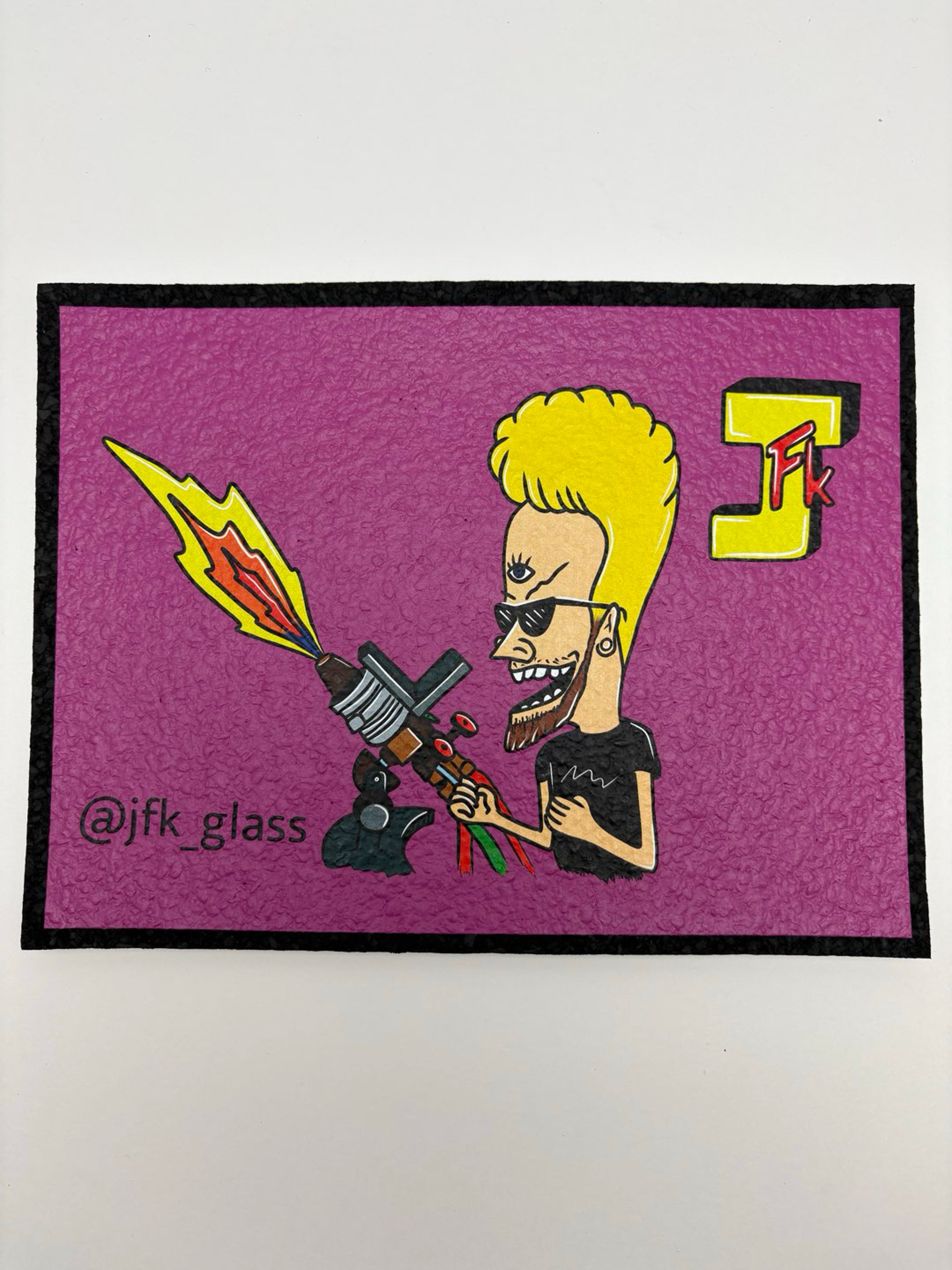 Purple JFK Moodmat image 0