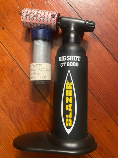 Preview pic of Blazer Big Shot GT8000 with Nozzle Guard Red