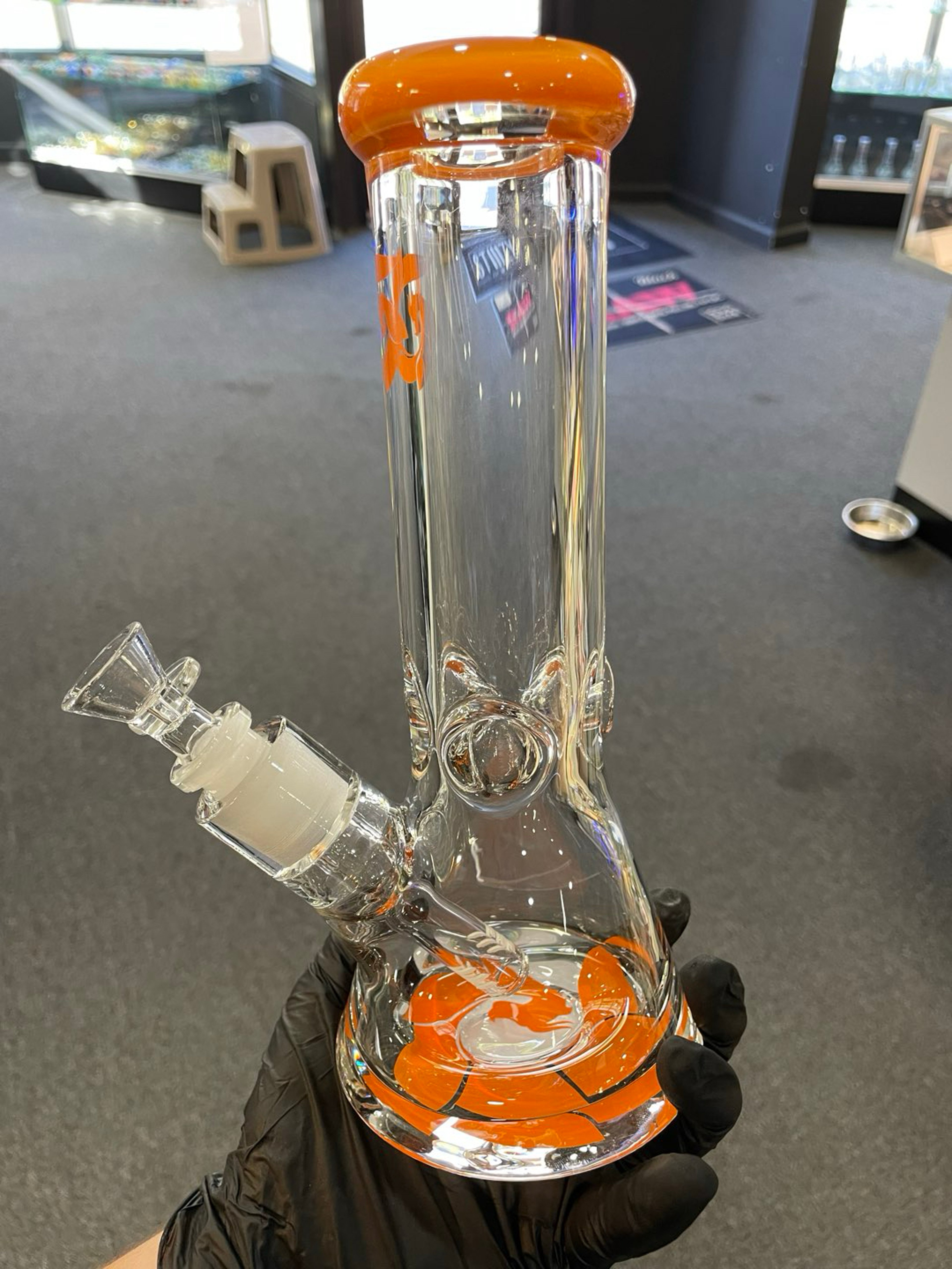 Preview pic of Glass House Waterpipe Orange