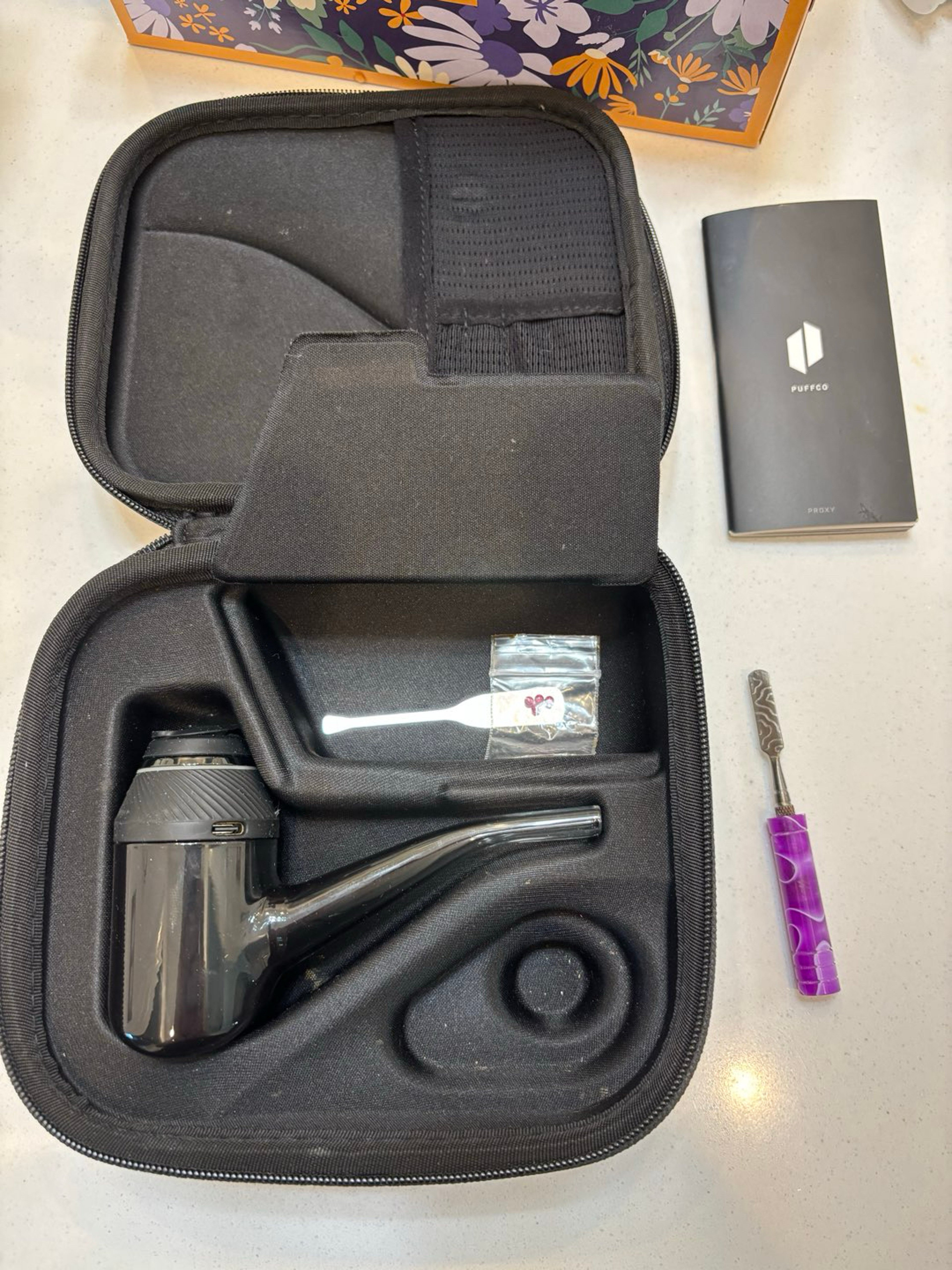 Preview pic of Puffco Proxy Set w/ 710swords travel dabber