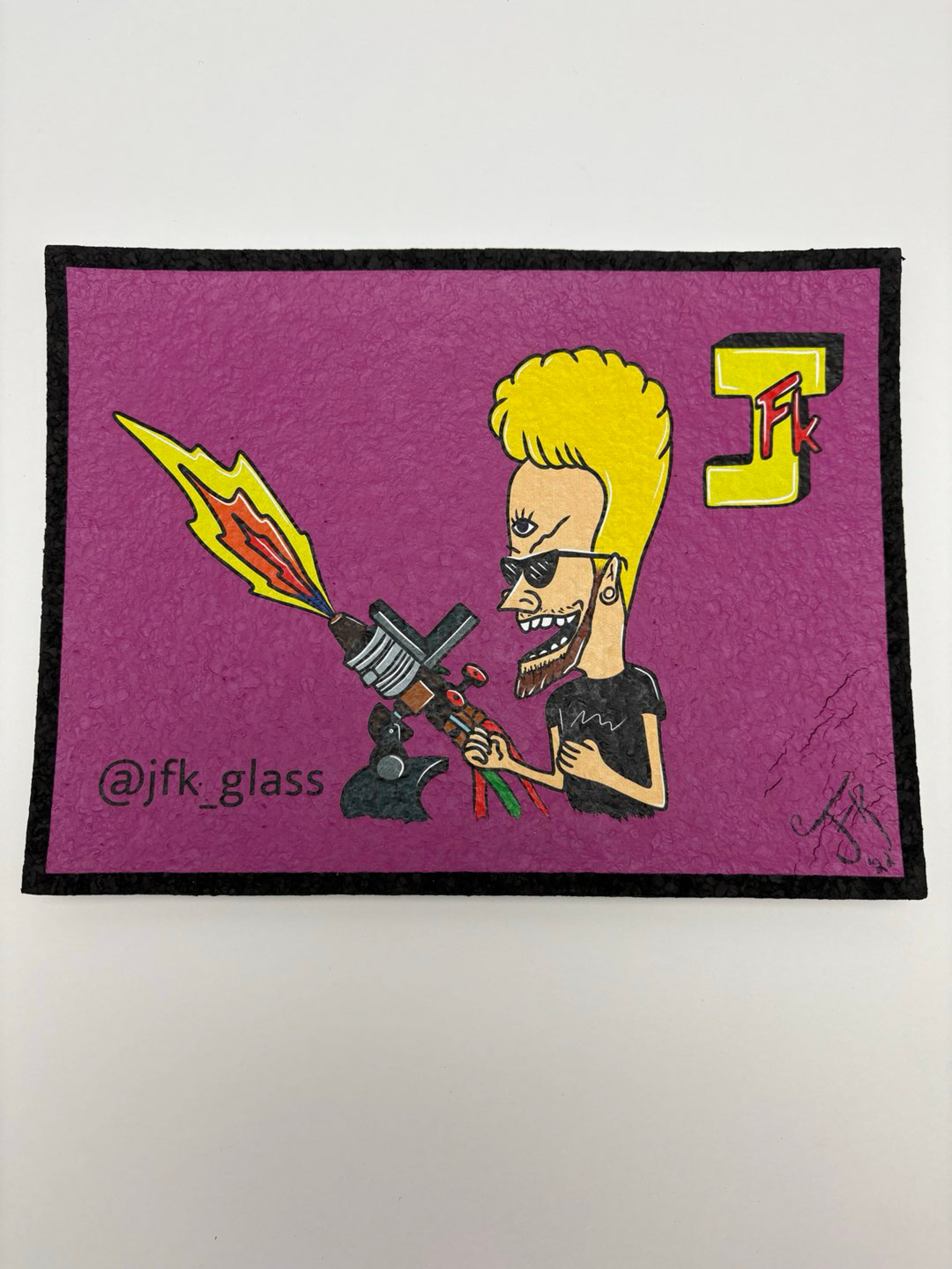 Signed JFK Moodmat image 0