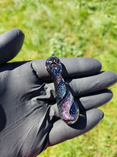 Preview pic of Joker Glass Dichro Drop Pendant