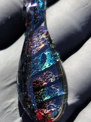 Preview pic of Joker Glass Dichro Drop Pendant