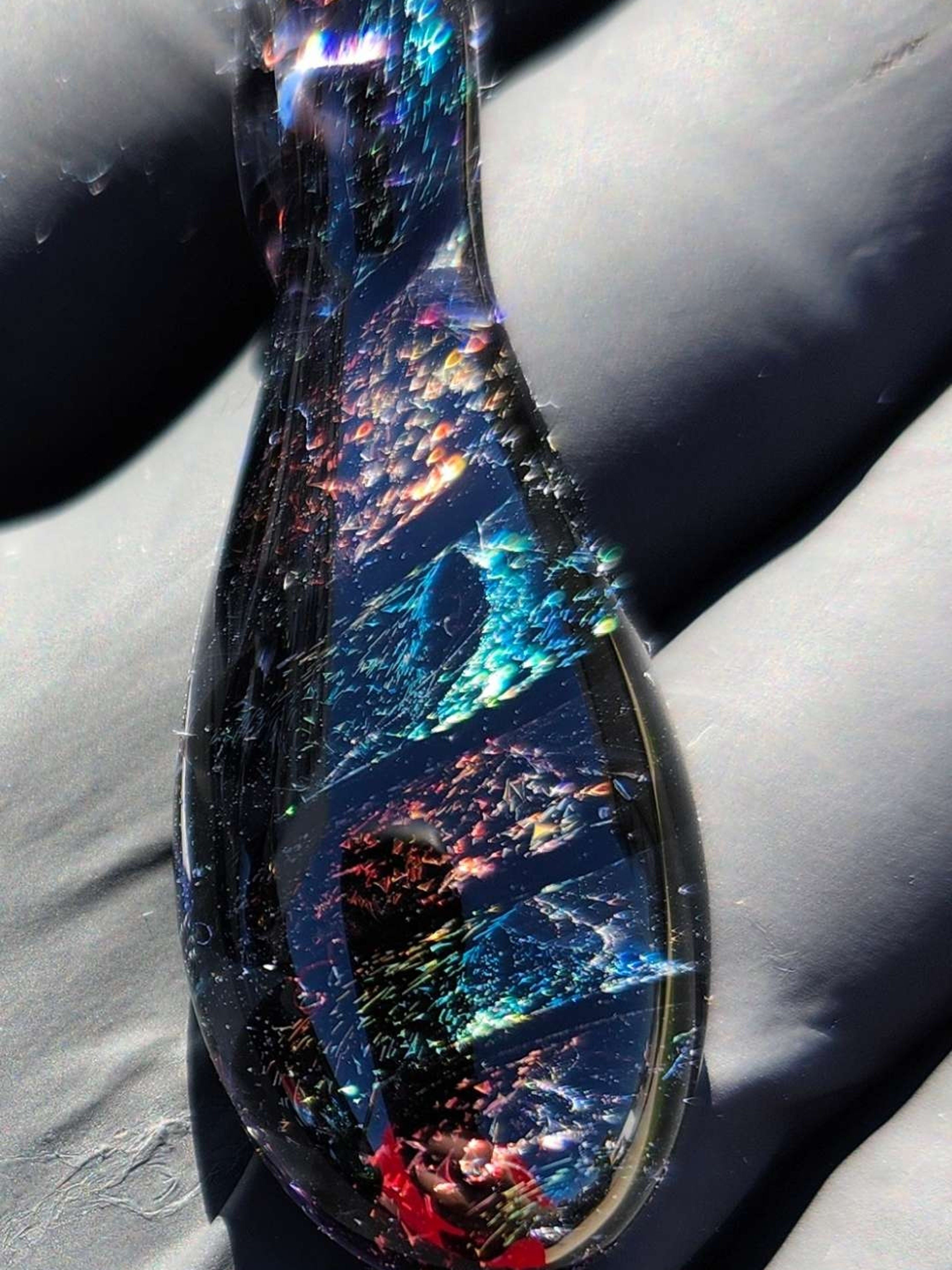 Preview pic of Joker Glass Dichro Drop Pendant