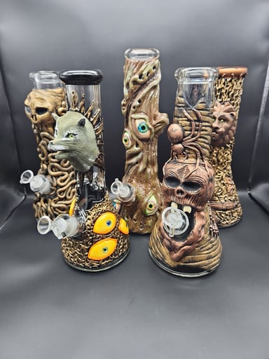 Preview pic of 13" 3D GRAPHIC BEAKERS ASSORTED DESIGNS