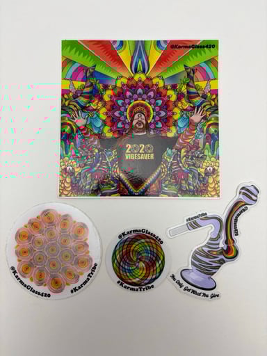 Preview pic of Karma Glass Sticker Bundle