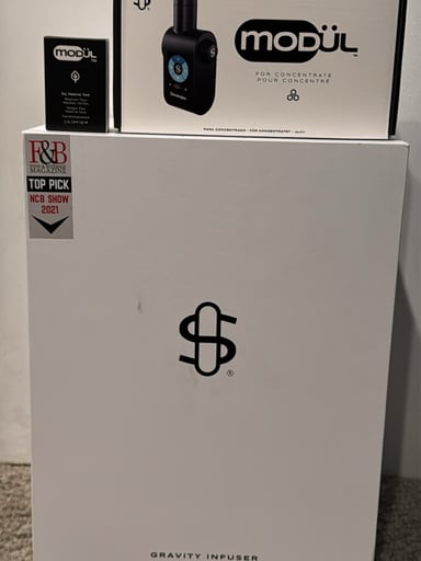 Preview pic of Stunden glass gravity infuser with module// TRADES