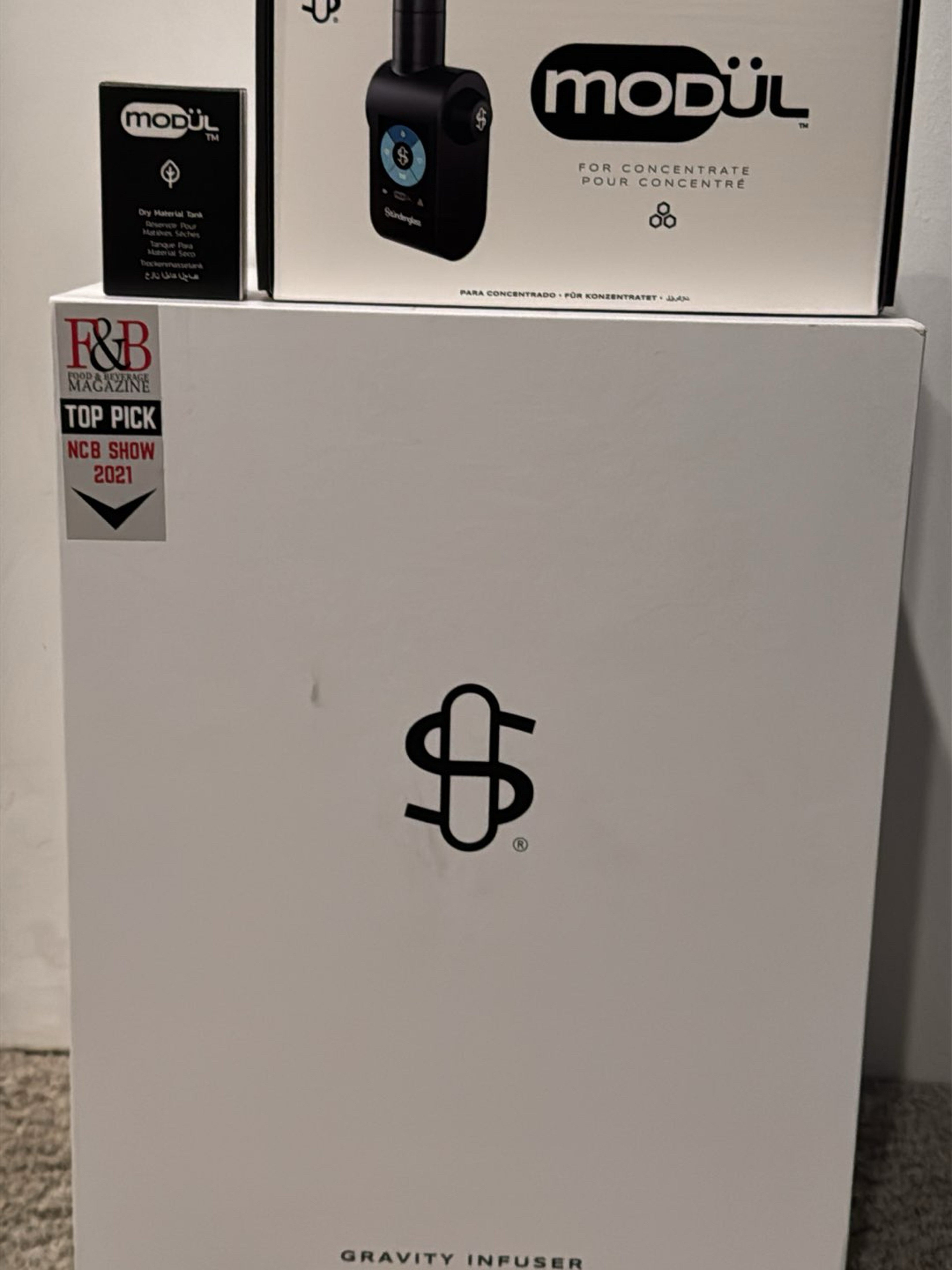 Preview pic of Stunden glass gravity infuser with module// TRADES
