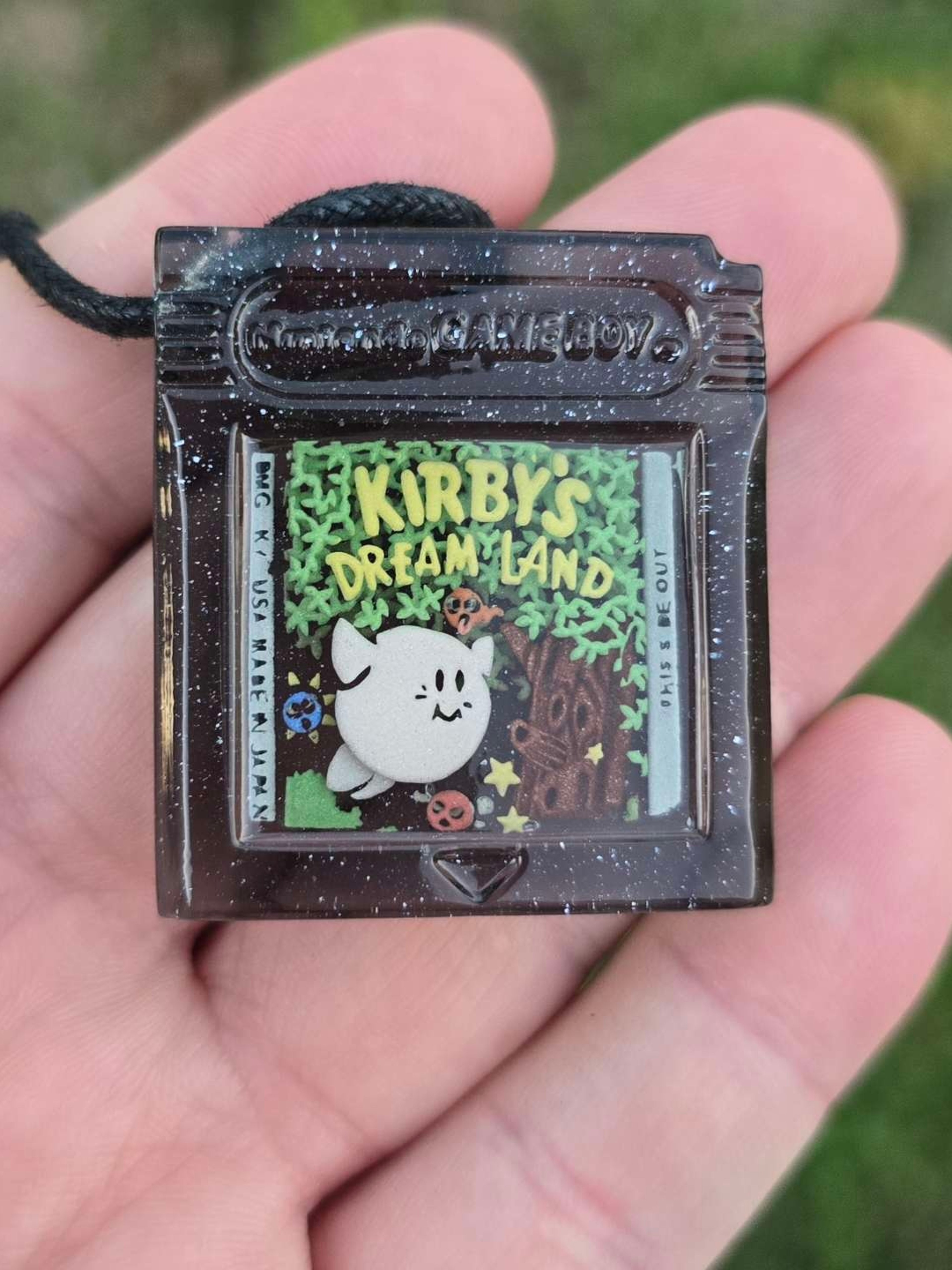Preview pic of Kirby's Dreamland Gameboy Layered game cartridge