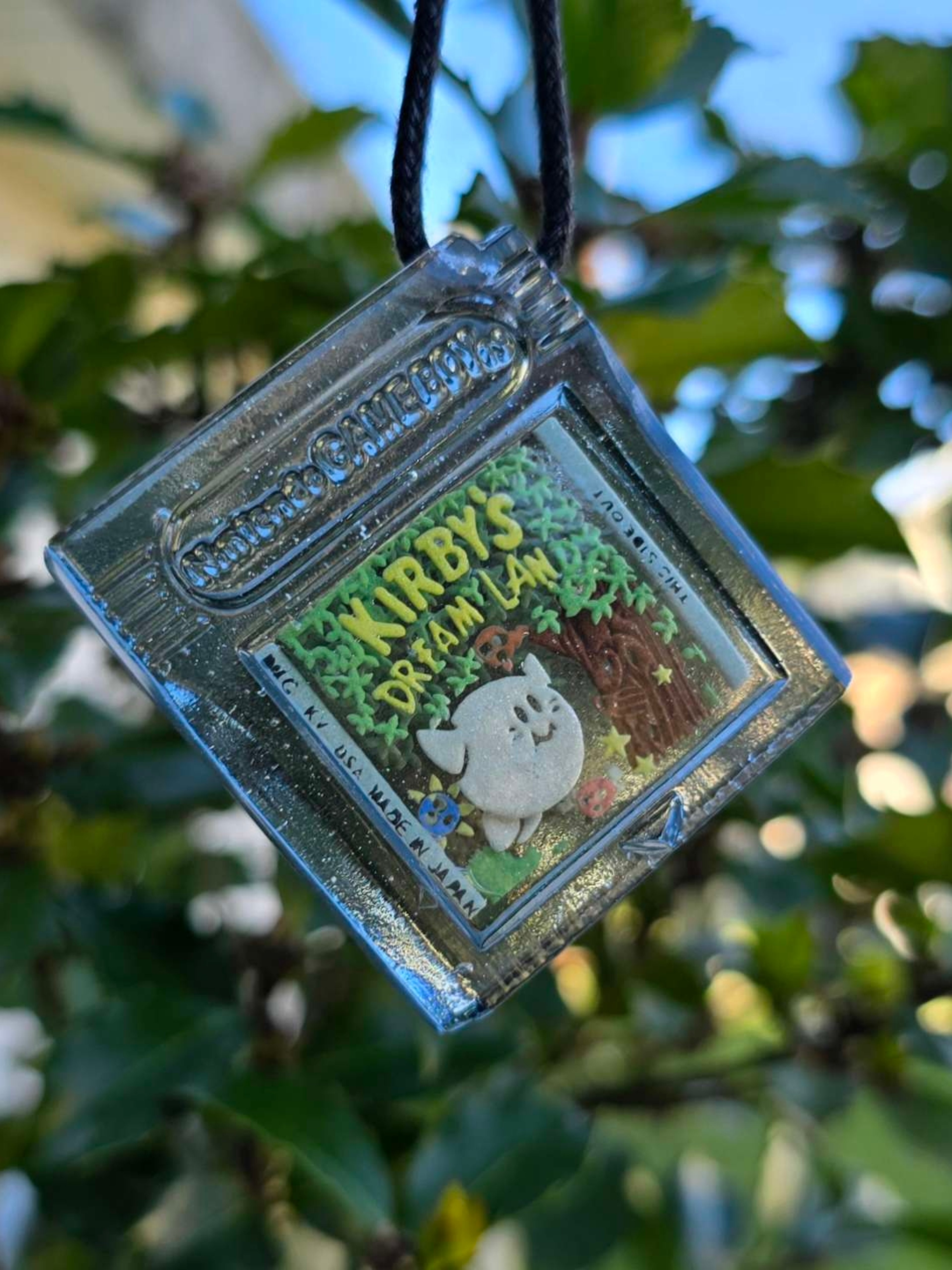 Preview pic of Prototype Fail Kirby Layered Game Cartridge Pendant