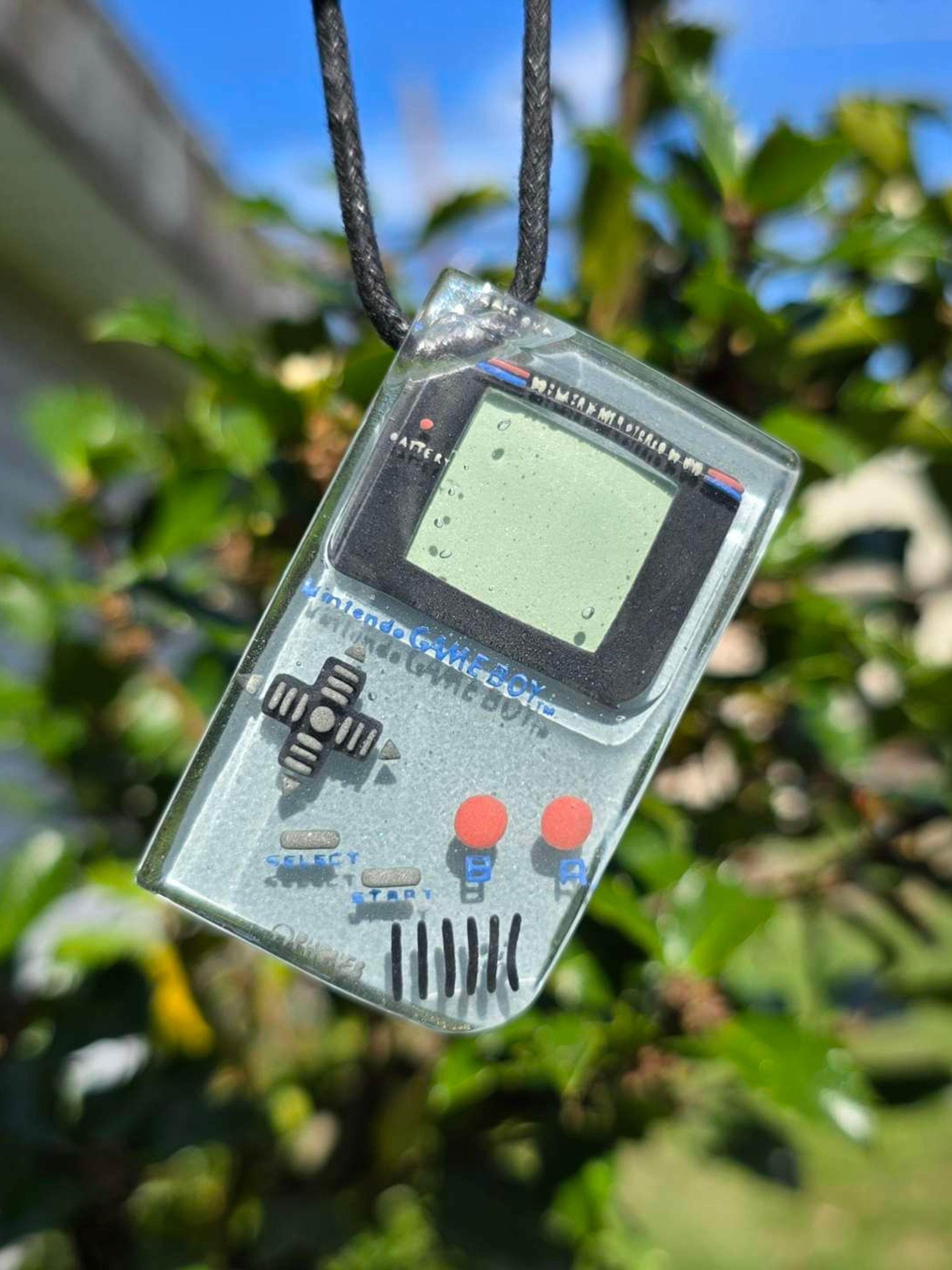 Preview pic of Prototype OG Gameboy glow uv Pendant Seconds