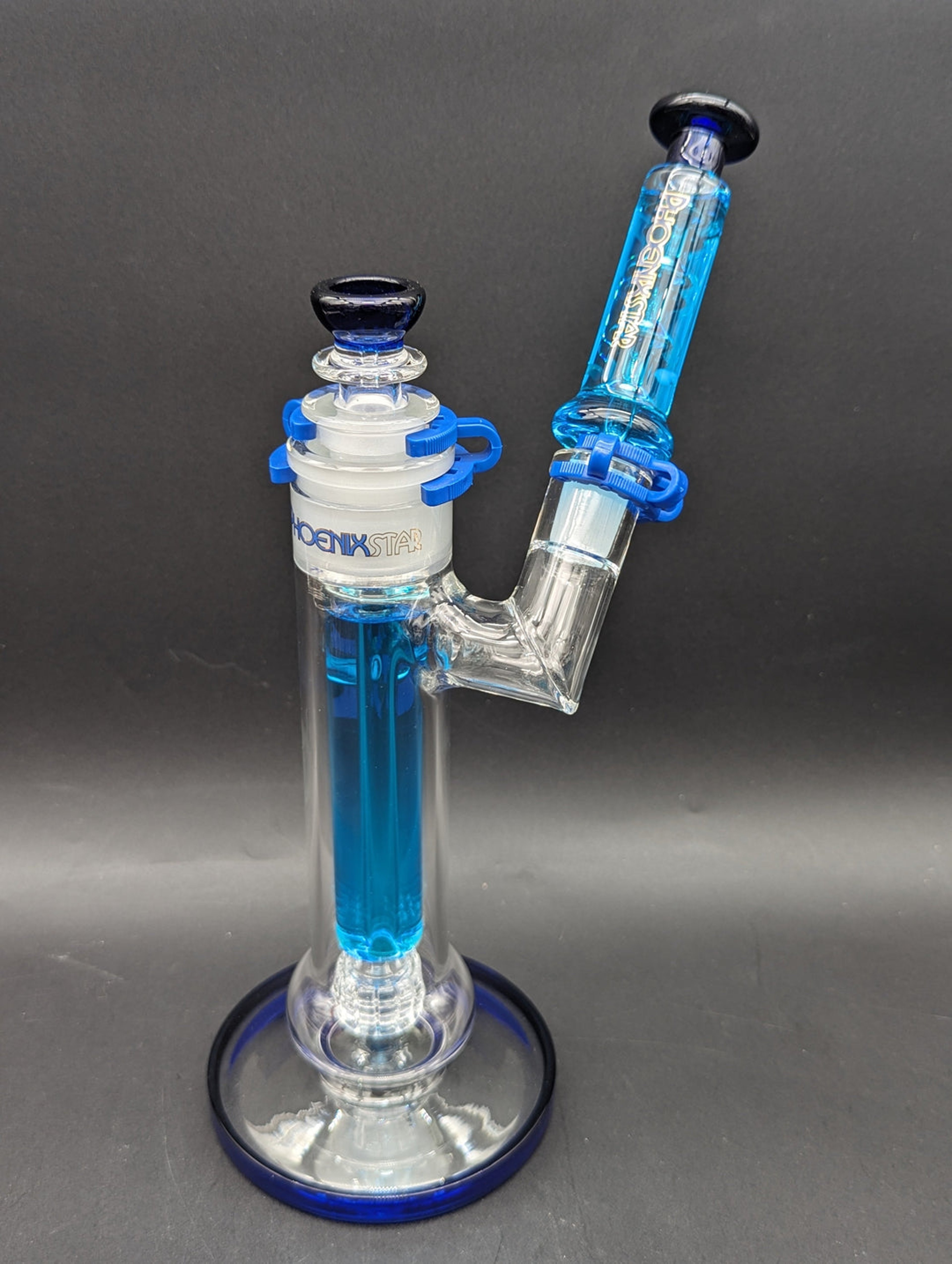 12" PHOENIX GLYCERIN MATRIX SIDECAR BUBBLER image 0