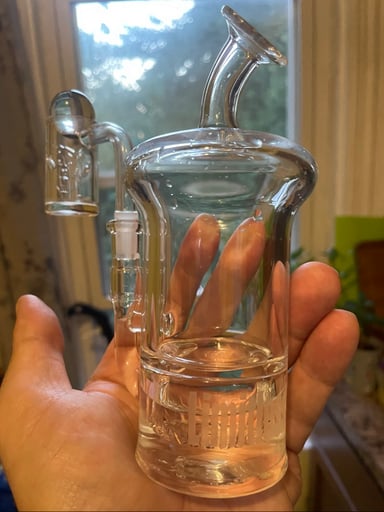 Preview pic of Limitless Glass 10mm Cupholder Showerhead