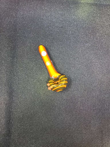 Preview pic of Jackie Boy Line Worked spoon w/ opal