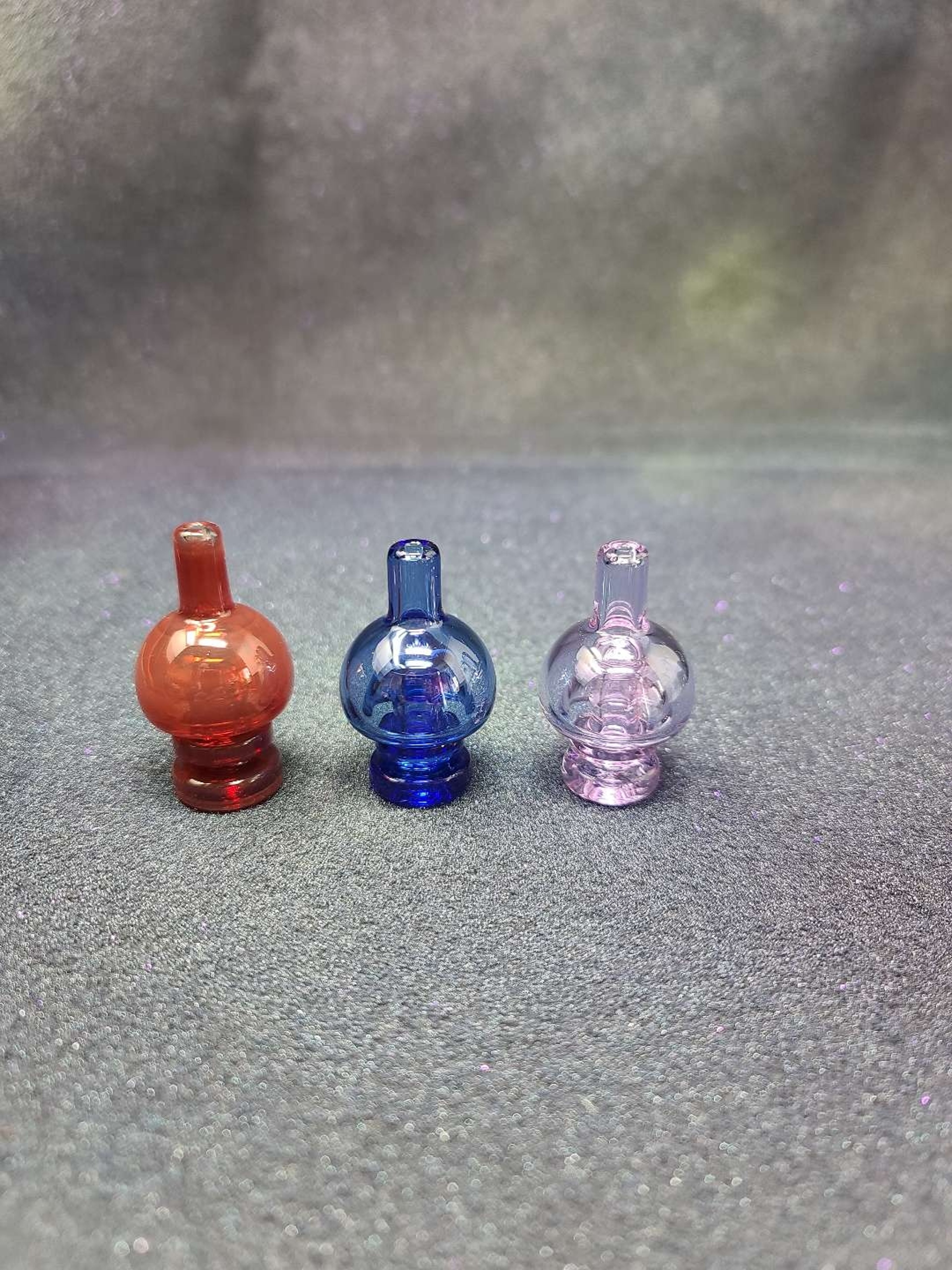 Preview pic of Mr B Glass concave carb caps