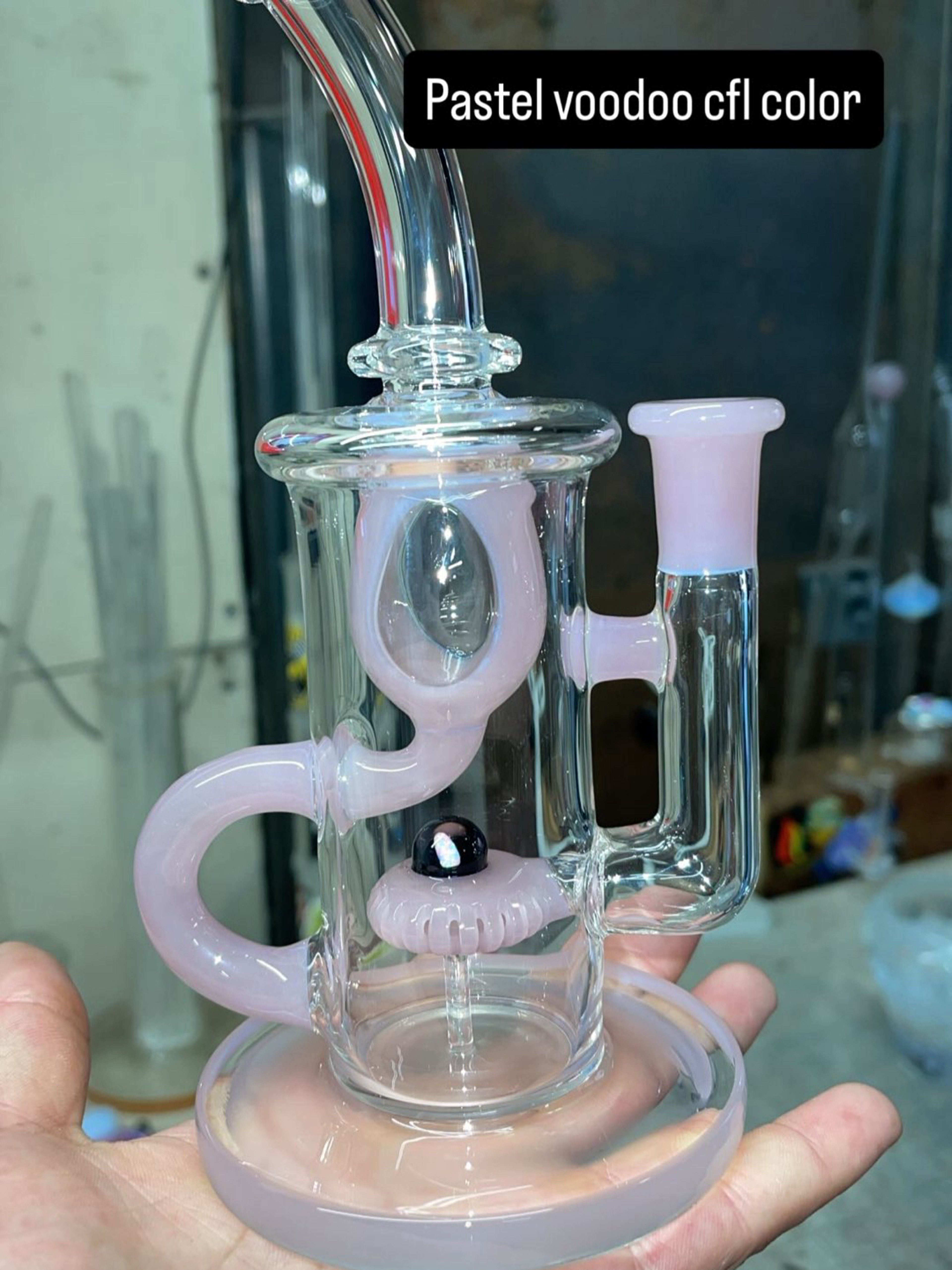 Preview pic of Pastel voodoo cfl color,8.5” tall 10mm joint