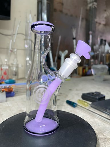 Preview pic of Cotton candy color,5.75” 10mm 1 hole slide