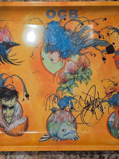 Preview pic of 14x11.5 artist signed tray (Sean Dietrich)