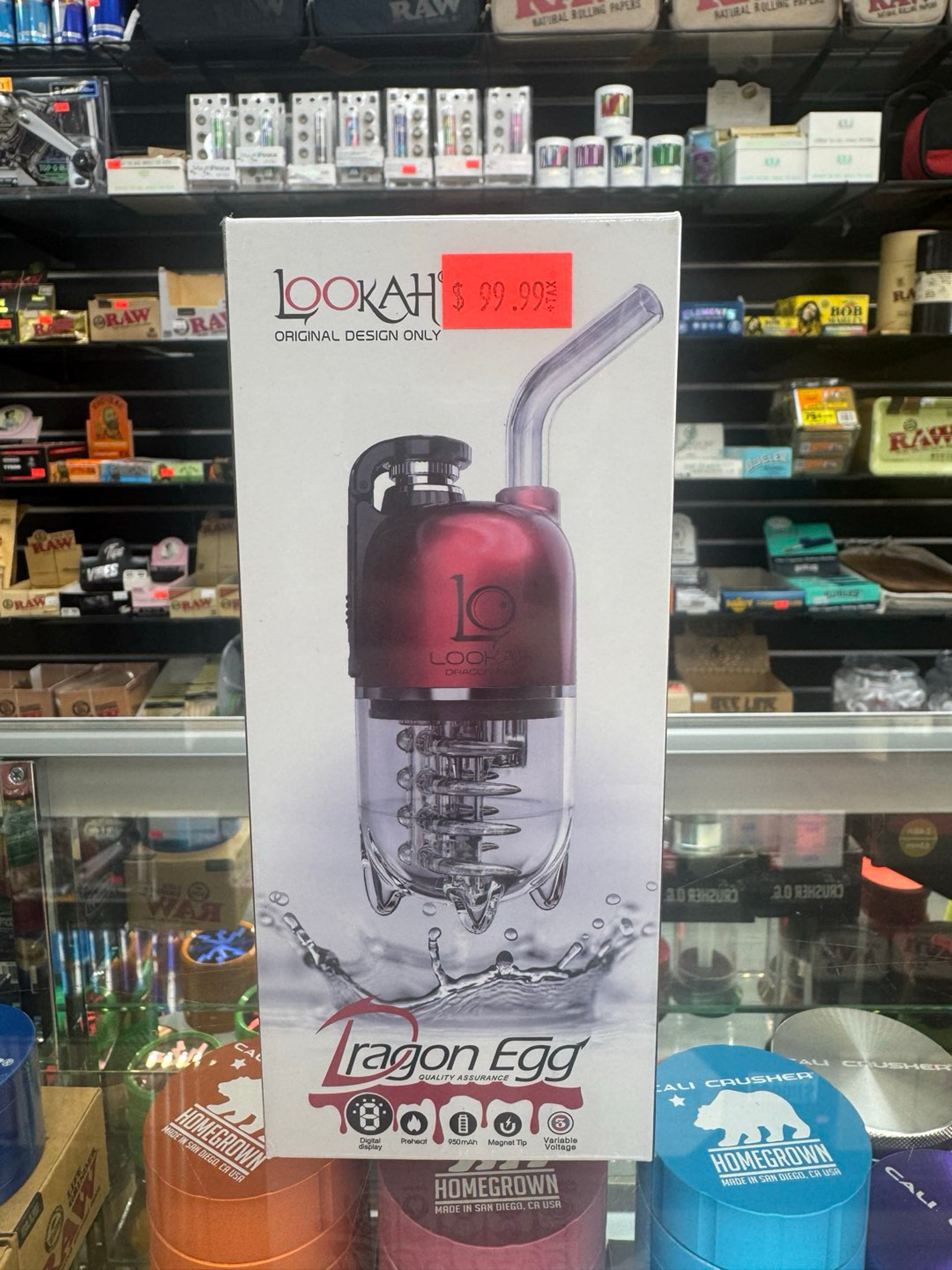 Preview pic of Lookah dragon egg red