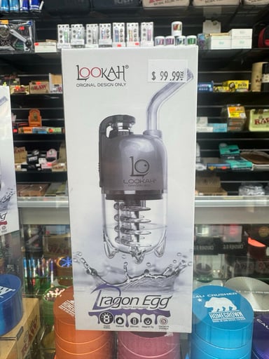 Preview pic of Lookah dragon egg silver