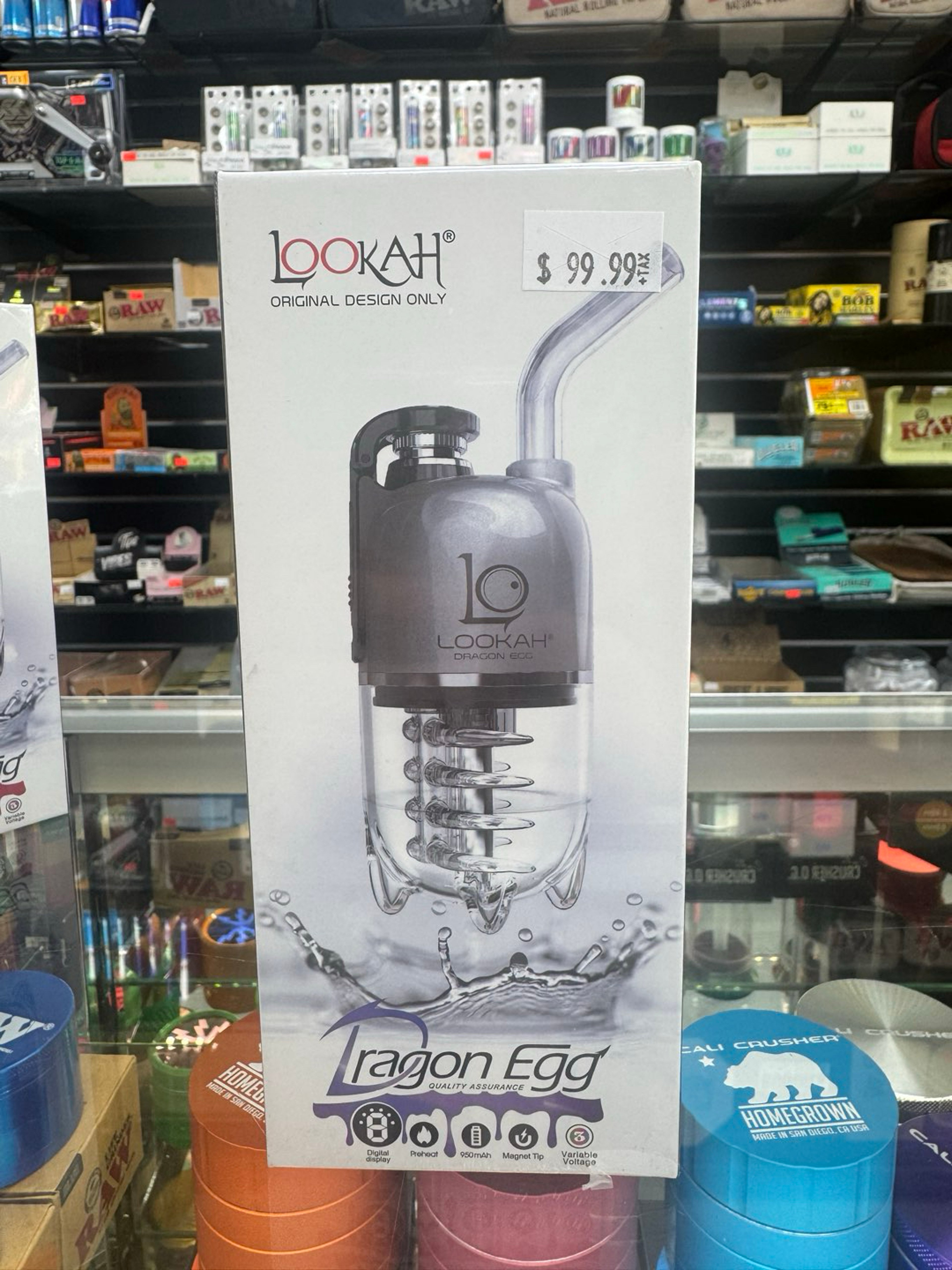 Lookah dragon egg silver image 0