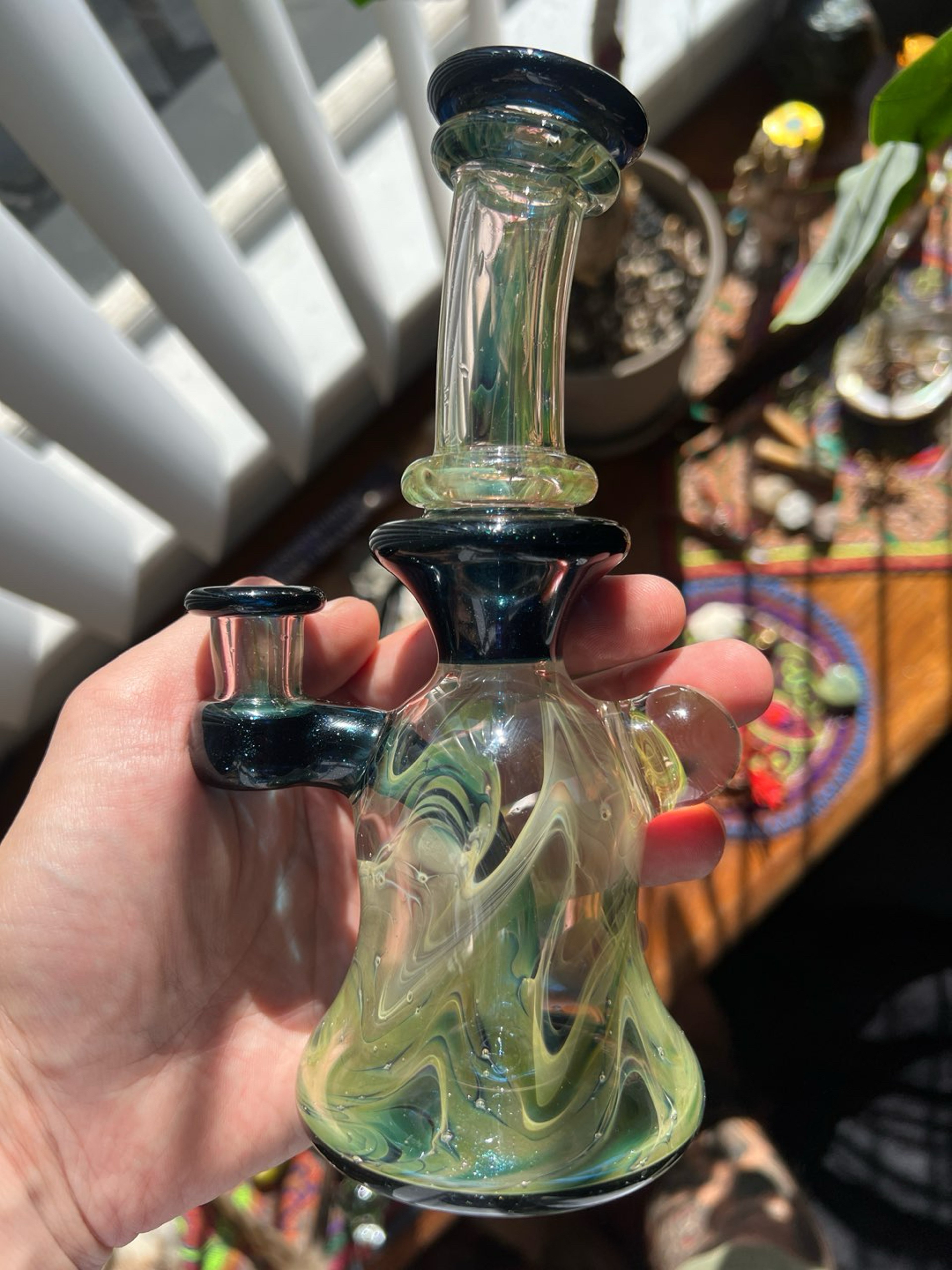 Jaysonwglass fumed floor perc rig image 0