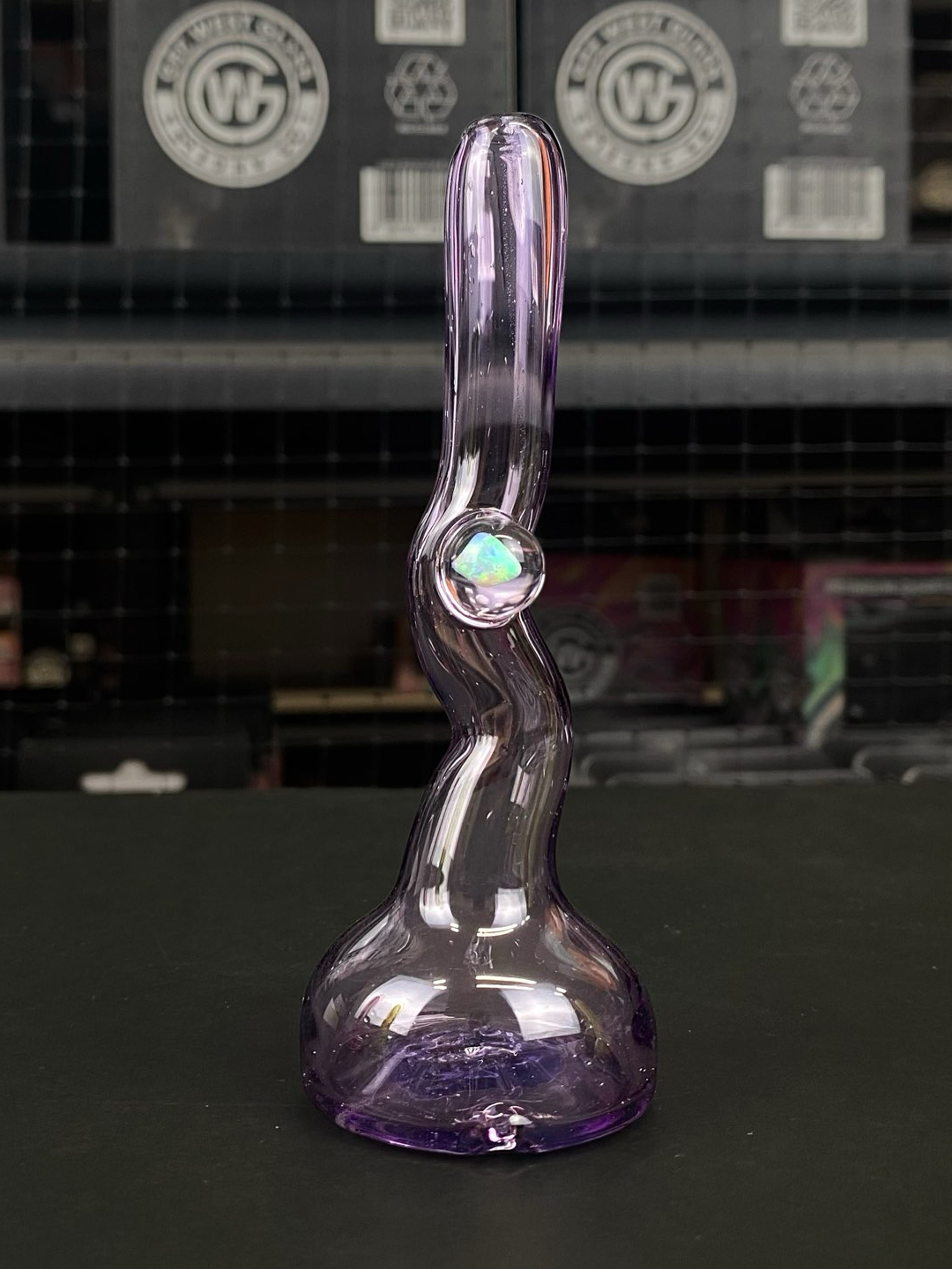 Preview pic of Full Color Crazy Dry Straw Puffco Peak Attachment