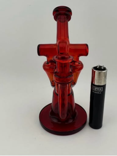 Preview pic of Domer Glass mini double dumper recycler