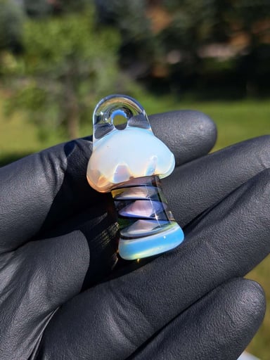 Preview pic of Mushroom pendant UV reactive