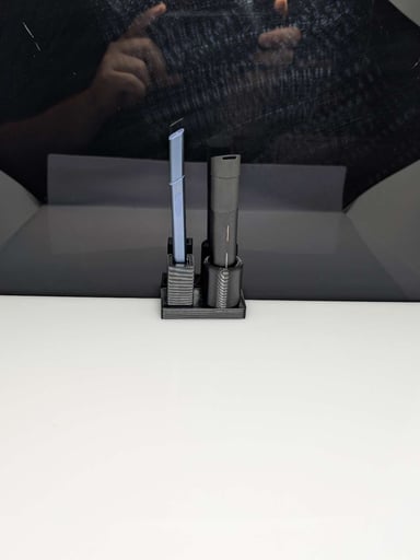 Preview pic of Puffco Pivot and Hotknife Stand Black