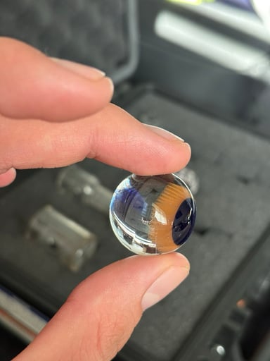 Preview pic of Faceted marble