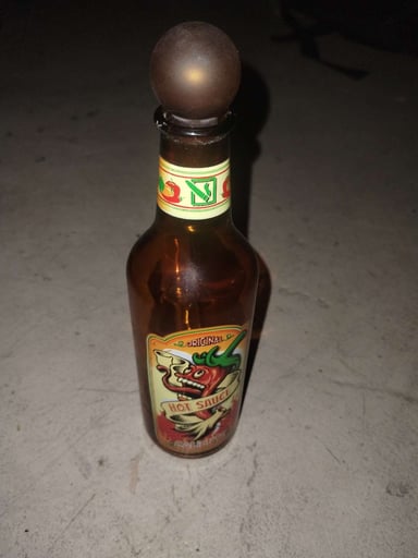Preview pic of DHC hot sauce bottle