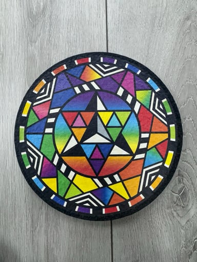 Preview pic of Moodmat x pop d glass x fab dabs 8” wide